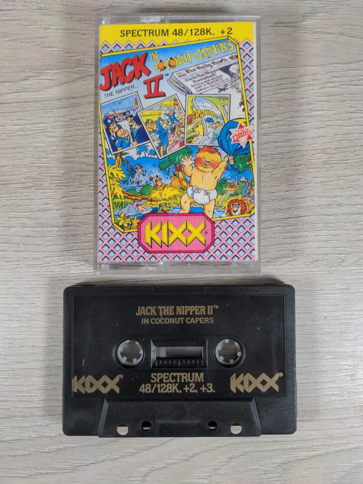 Jack The Nipper II ZX Spectrum 48K 128K Game Cassette Tested & Working
