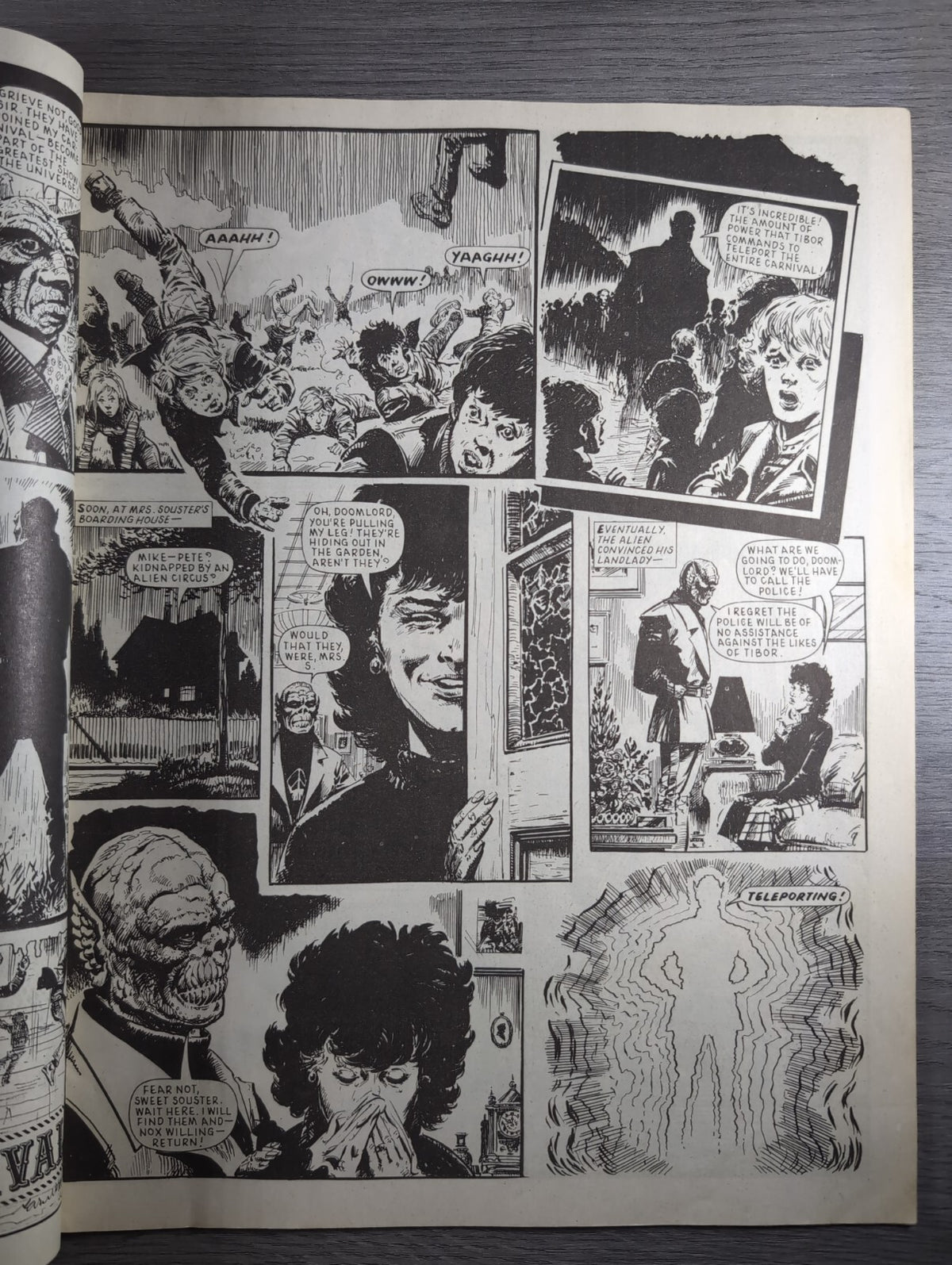 Eagle Comic Issue No. 261 21st March 1987 Vintage Retro UK Comic