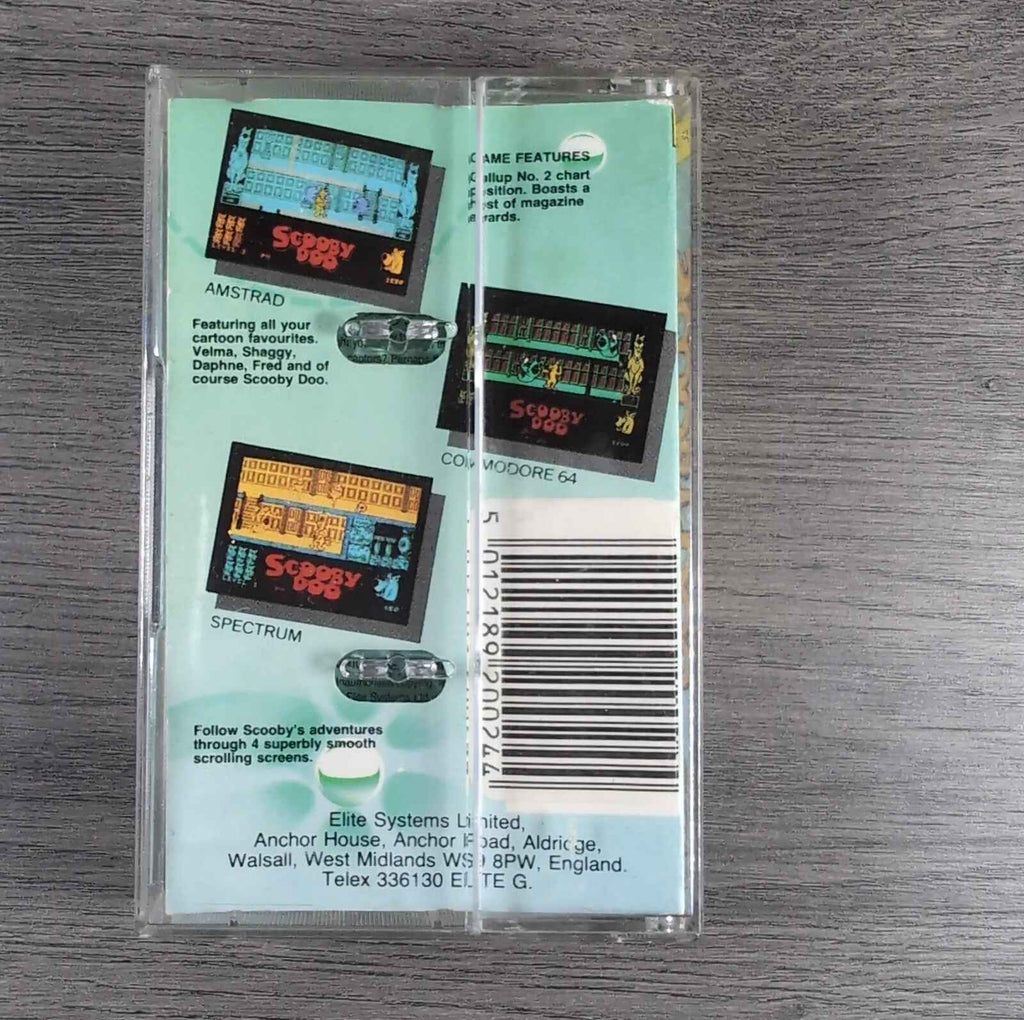 Scooby Doo ZX Spectrum 48/128K Game Tested & Working