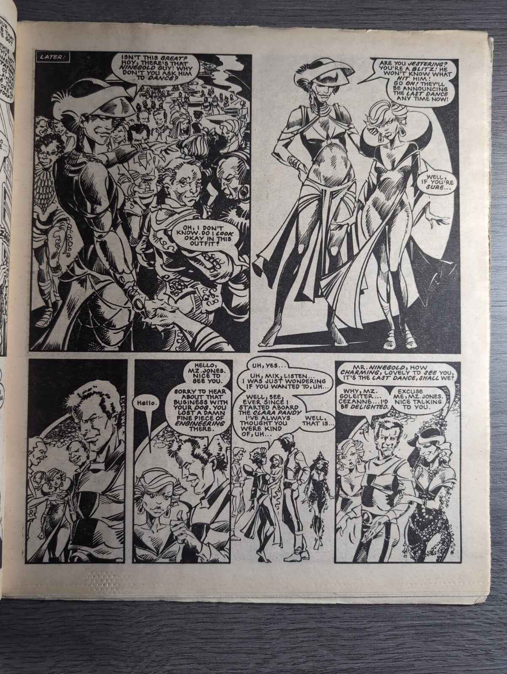 2000AD Prog 414 Featuring Judge Dread Comic 20 April 1985 Vintage Retro Comic