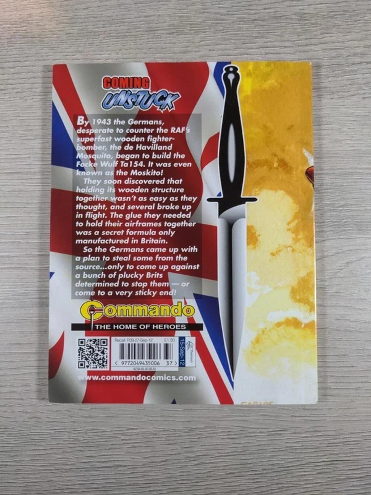 Commando Comic Coming Unstuck Issue Number 4531 - Retrorama UK