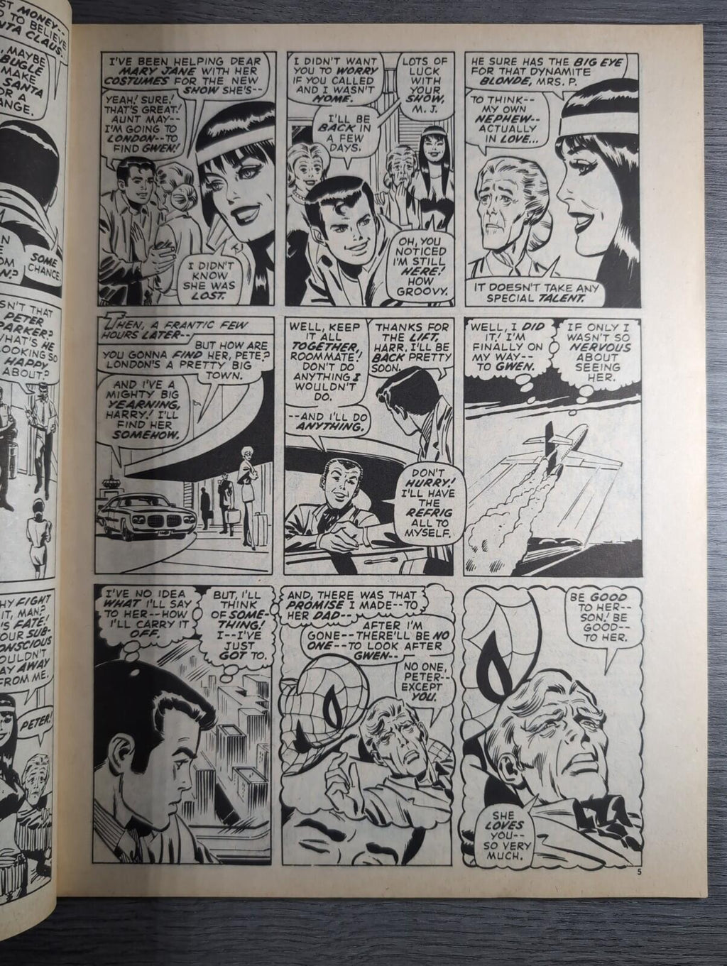 Spider-Man Comics Weekly No 127 Marvel Comics UK 19th July 1975 Vintage Comic