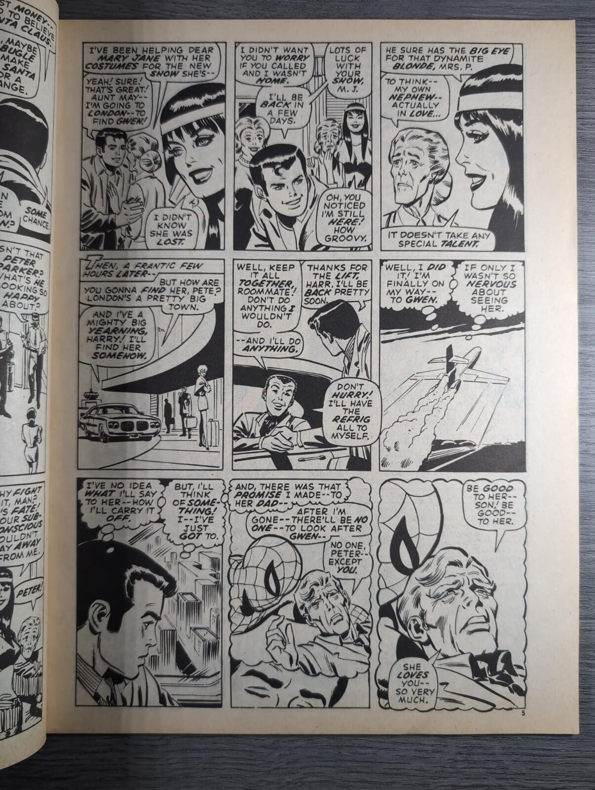 Spider-Man Comics Weekly No 127 Marvel Comics UK 19th July 1975 Vintage Comic