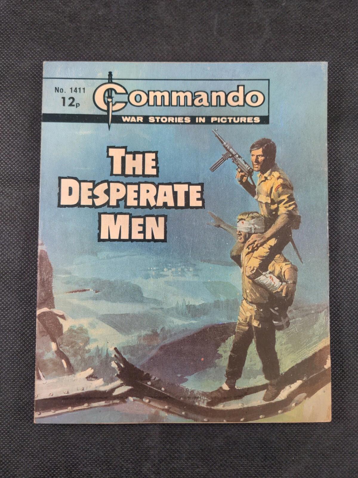 Commando Comic Issue Number 1411 The Desperate Men - Retrorama UK