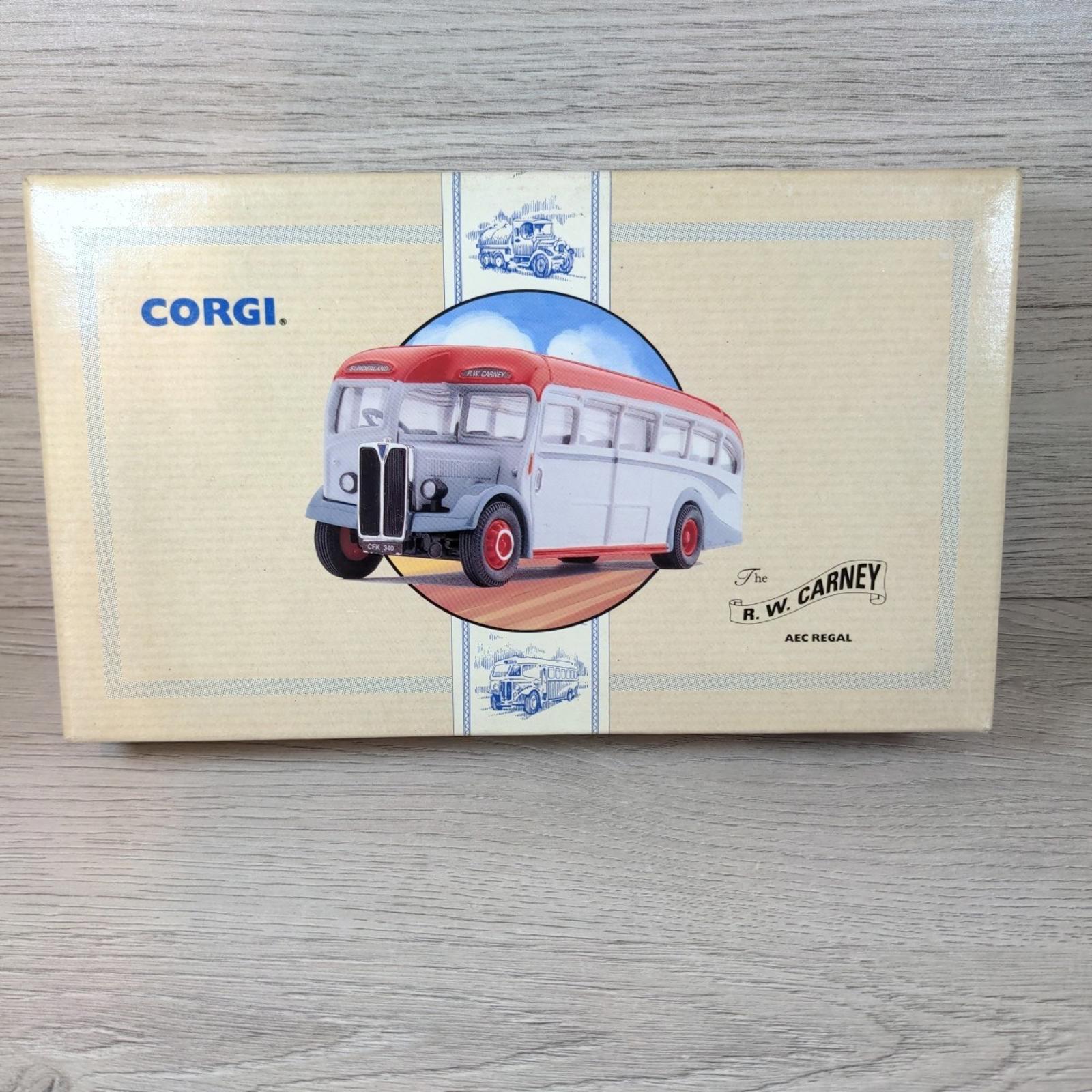 Corgi Classic Commercials 97193 The R.W. Carney AEC Regal Die-Cast Model