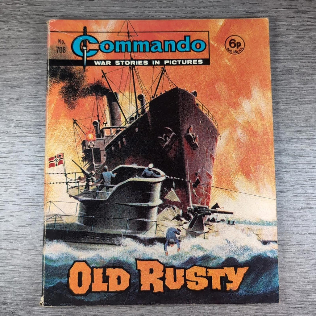 Commando Comic Issue Number 708 Old Rusty