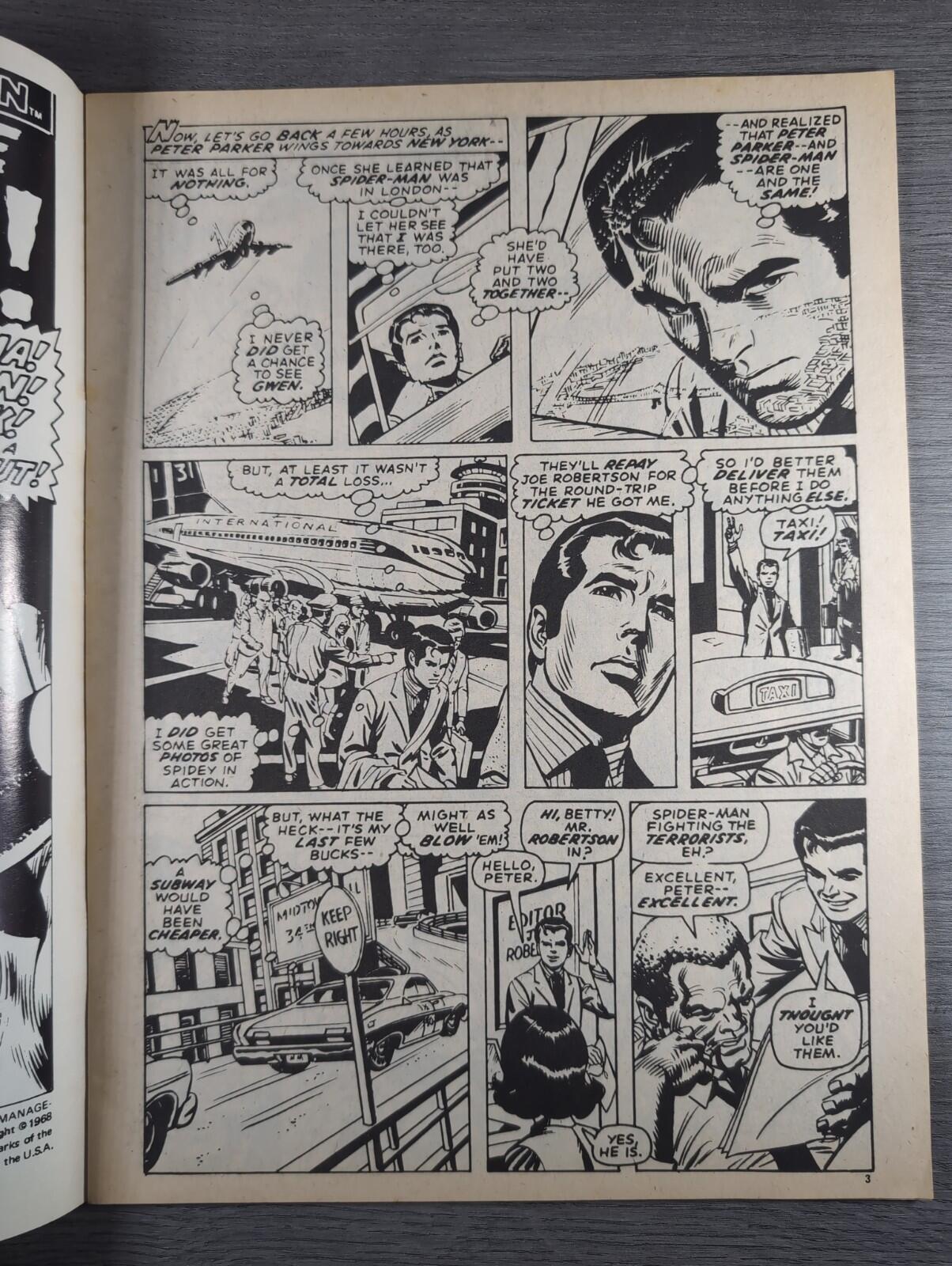 Spider-Man Comics Weekly No. 129 Marvel Comics UK 2nd August 1975