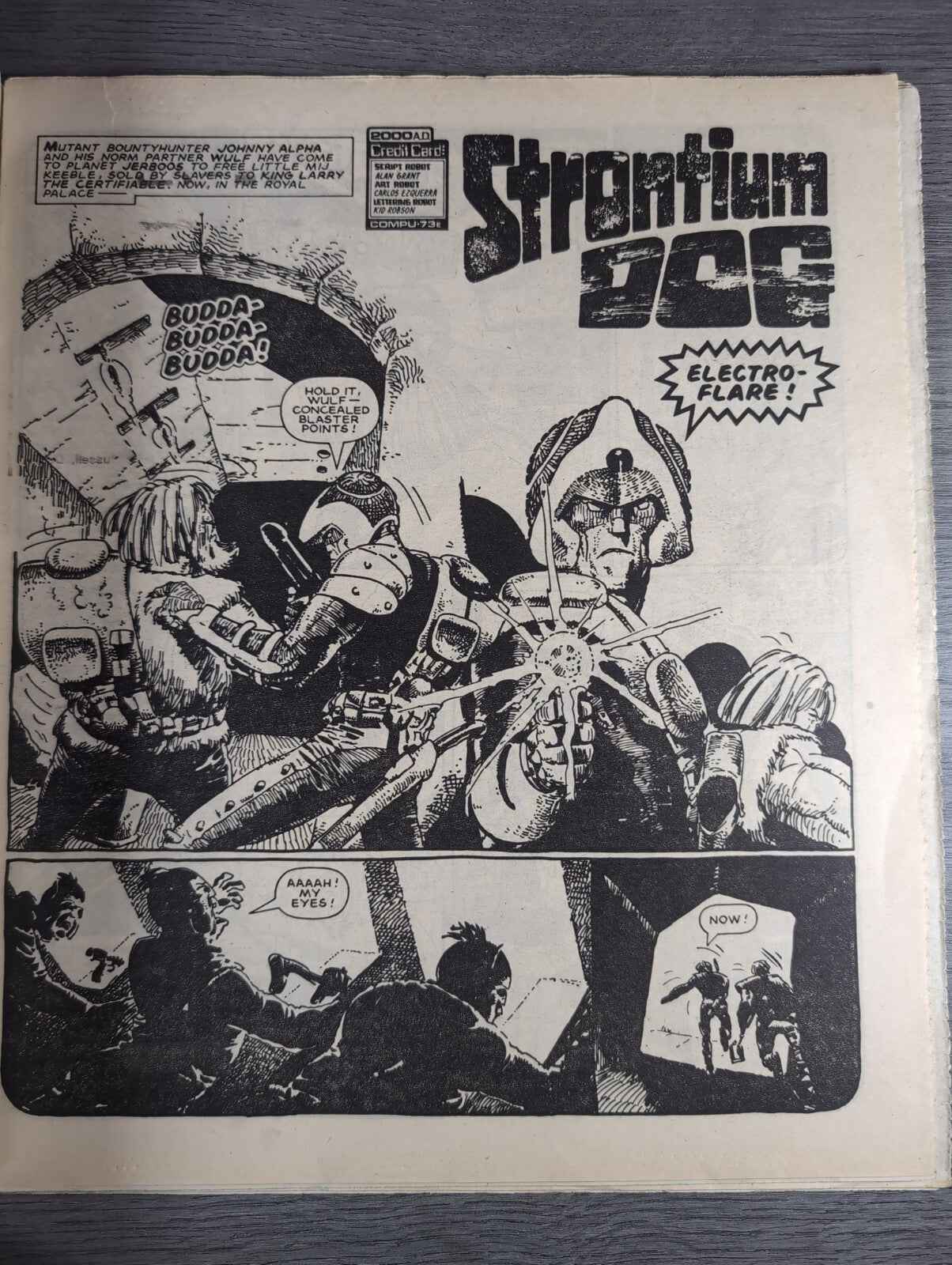 2000AD Prog 432 Featuring Judge Dread Comic 24th Aug 1985 Vintage Retro Comic