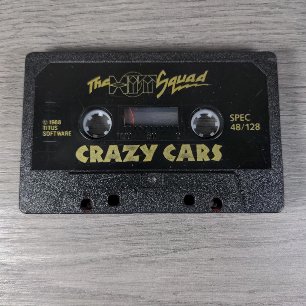 Crazy Cars  ZX Spectrum 48/128K Game Cassette The Hit Squad Tested & Working