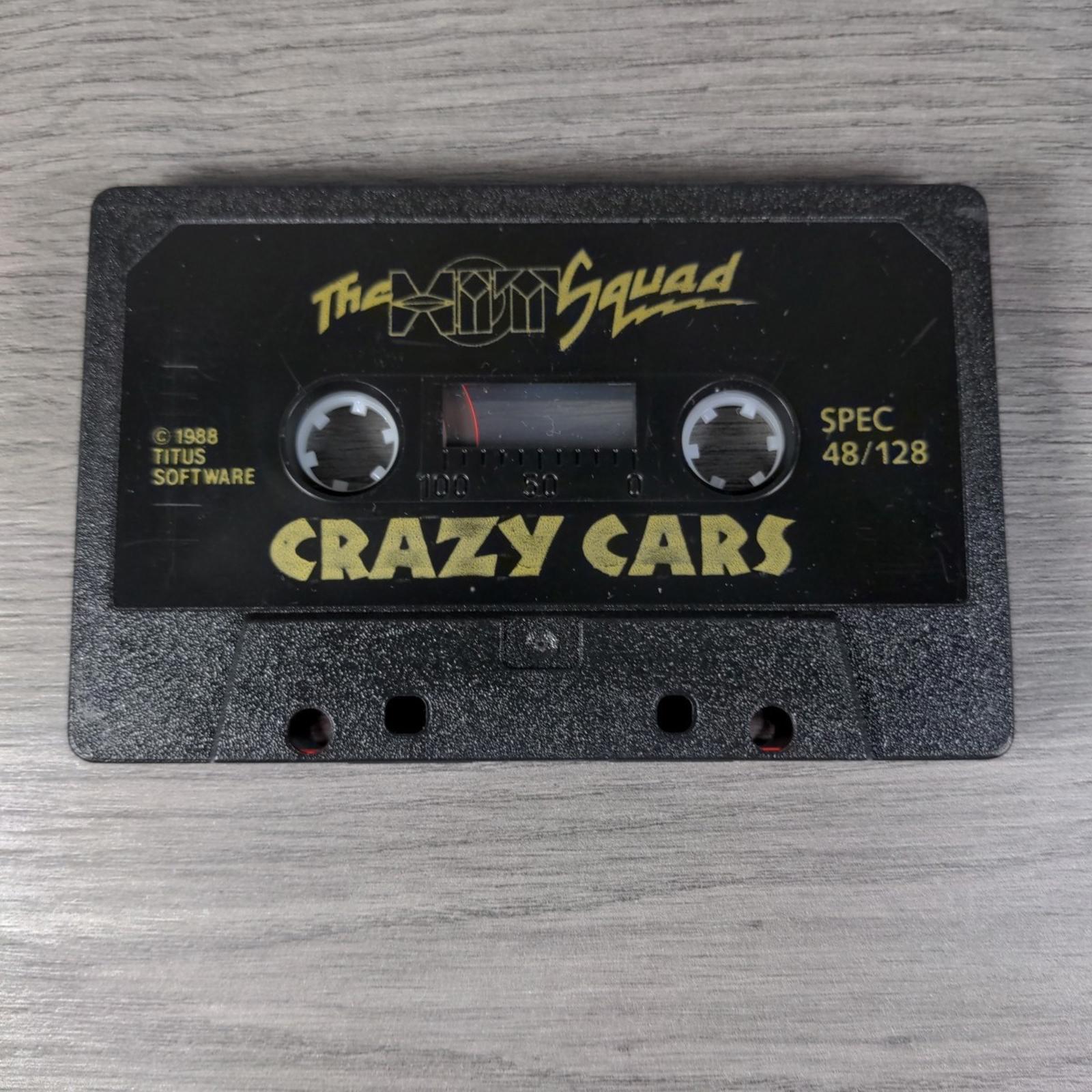 Crazy Cars  ZX Spectrum 48/128K Game Cassette The Hit Squad Tested & Working - Retrorama UK