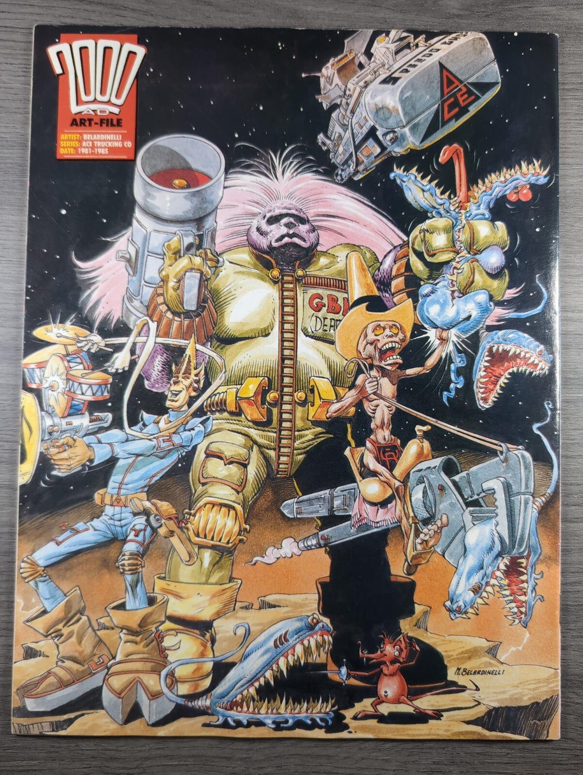 2000AD Prog 658 Featuring Judge Dread Comic 23rd Dec 1989 Vintage Retro Comic - Retrorama UK