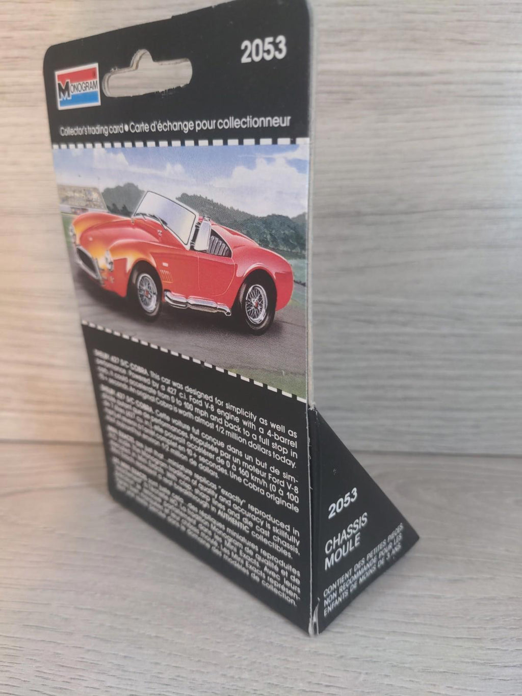 Monogram Mini Exacts Shelby 427 S/C Cobra No 2053 Diecast Model 1:87 H.O Scale