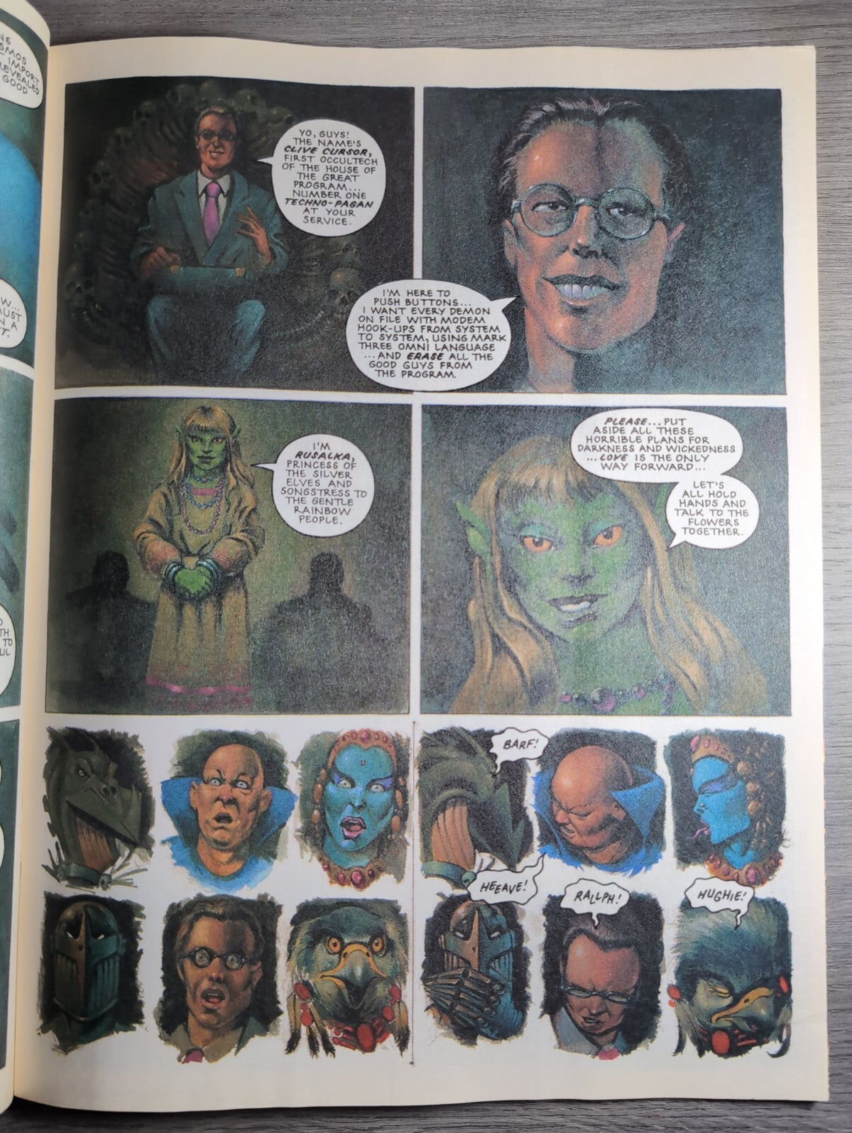 2000AD Prog 723 Featuring Judge Dredd Comic 23rd March 1991 Vintage Retro Comic