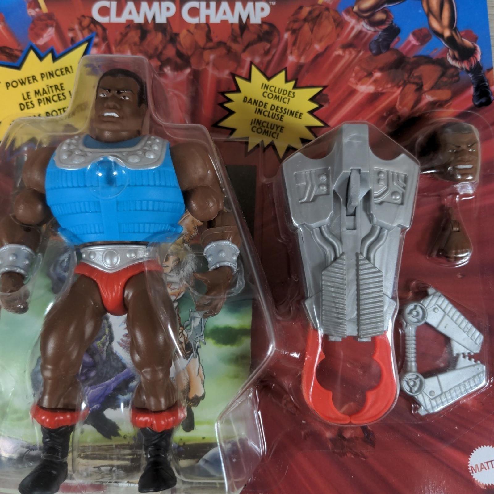 Masters of the Universe MOTU Origins Clamp Champ Action Figure
