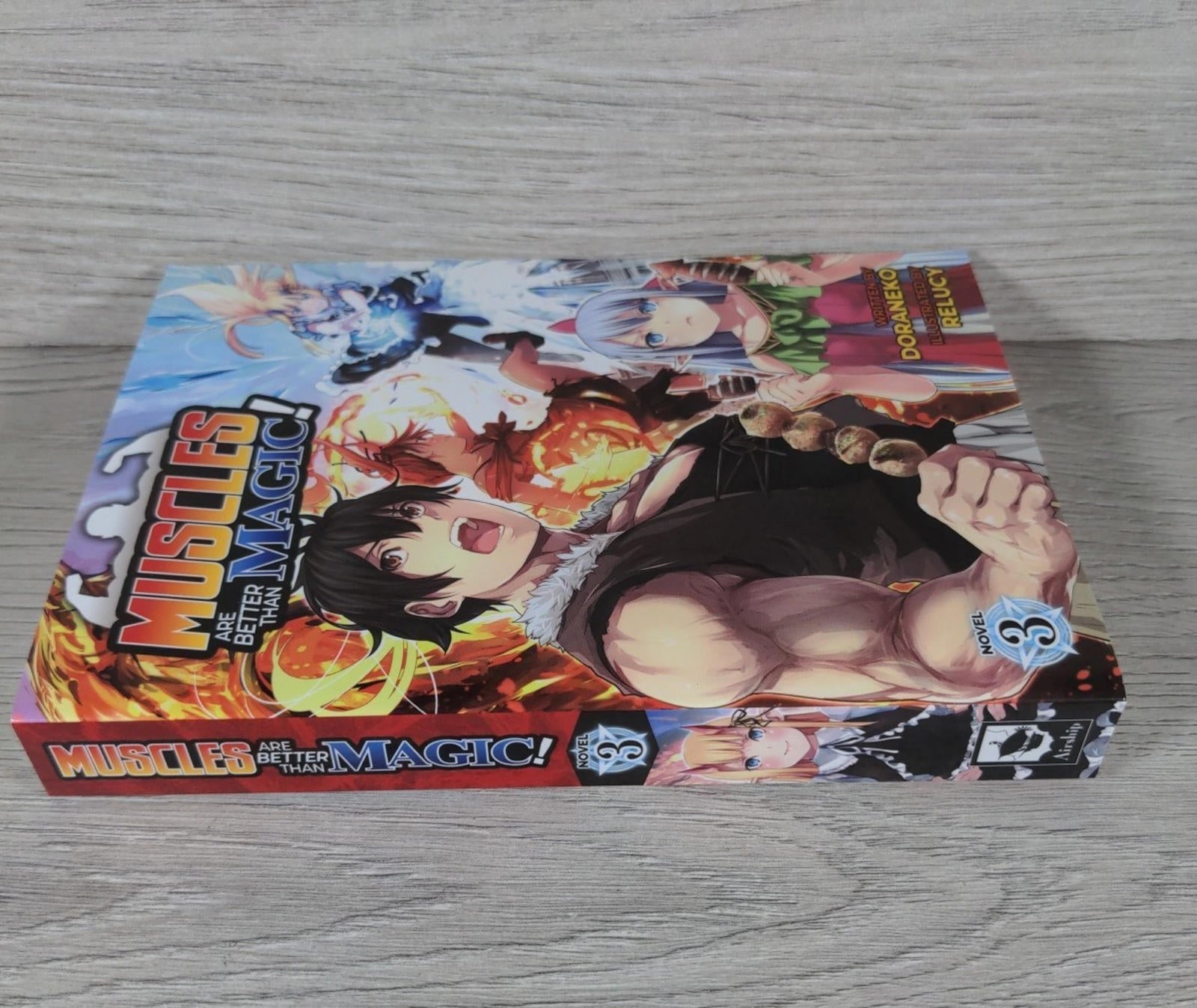 Muscles are Better Than Magic! Vol. 3 by Doraneko Novel Paperback Book 2021
