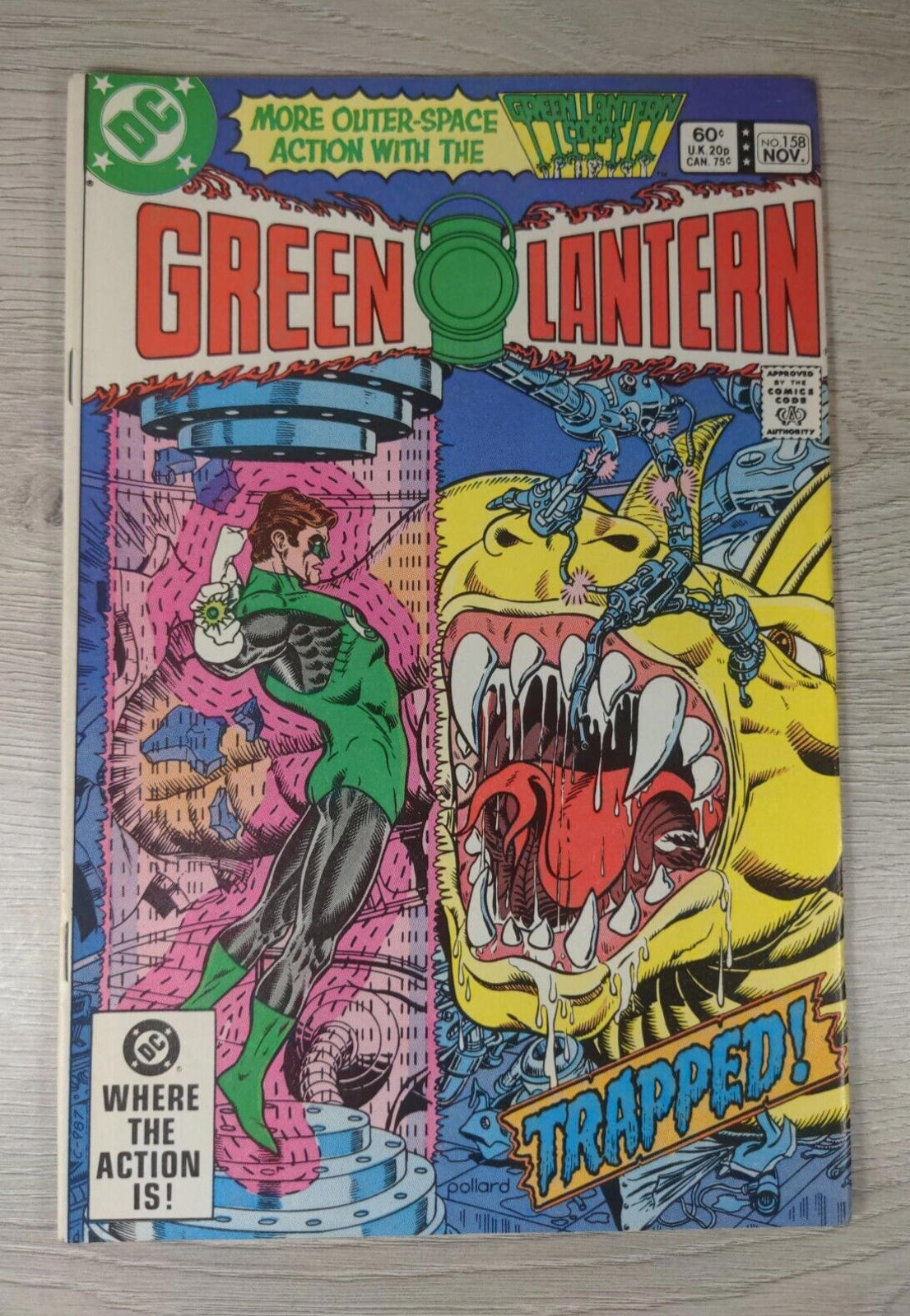 DC Comics Green Lantern #158 November 1982 Vintage Comic - Retrorama UK