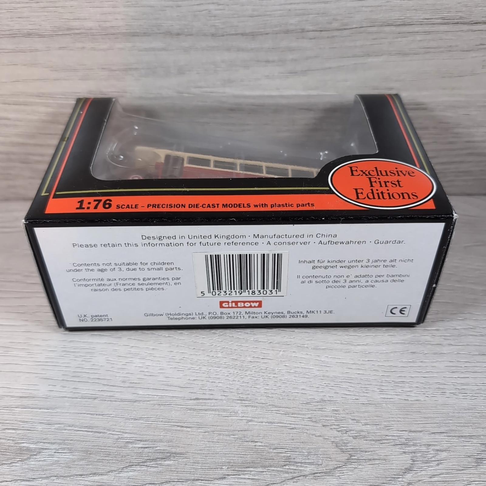 Exclusive First Editions EFE 18303 Leyland TS8 Tiger Type A  Diecast Model 1:76