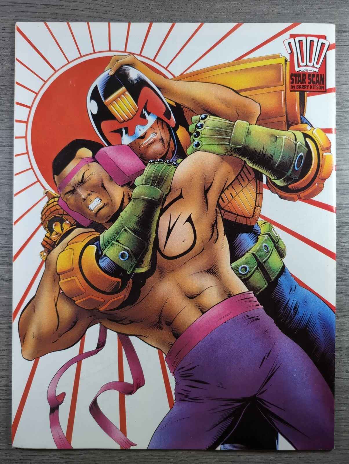 2000AD Prog 600 Featuring Judge Dread Comic 12th Nov 1988 Vintage Retro Comic
