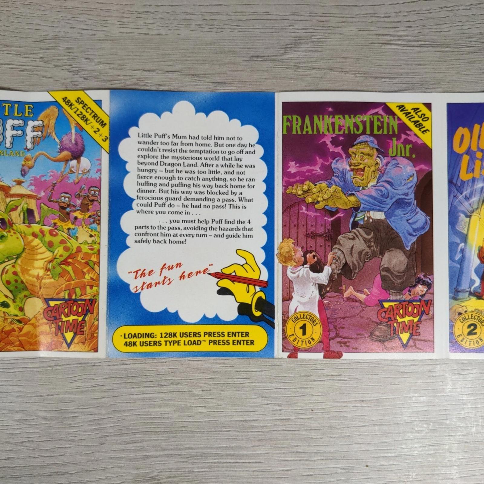 Little Puff In Dragon Land ZX Spectrum 48K 128K Game Cassette Tested & Working