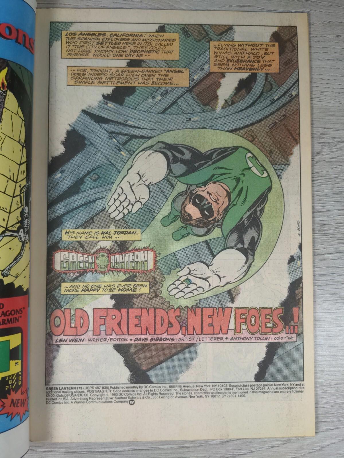 DC Comics Green Lantern #173 February 1984 Vintage Comic