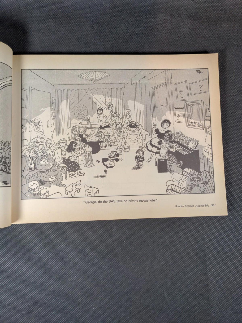 Giles Annual - 1982 - Thirty Sixth Series - Cartoon Book - Unclipped