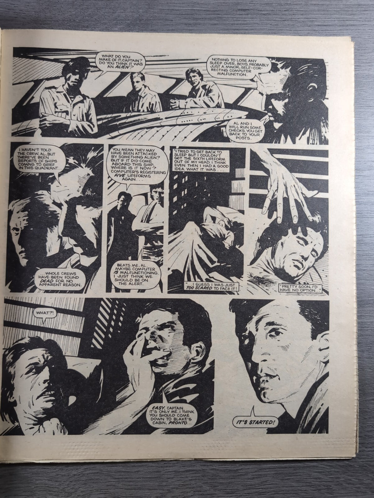 2000AD Prog 375 Featuring Judge Dredd Comic 30th June 1984 Vintage Retro Comic