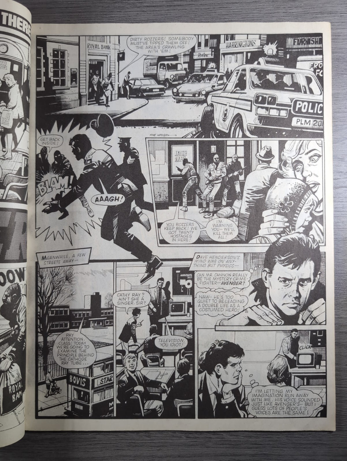 Eagle Comic Issue No. 261 21st March 1987 Vintage Retro UK Comic