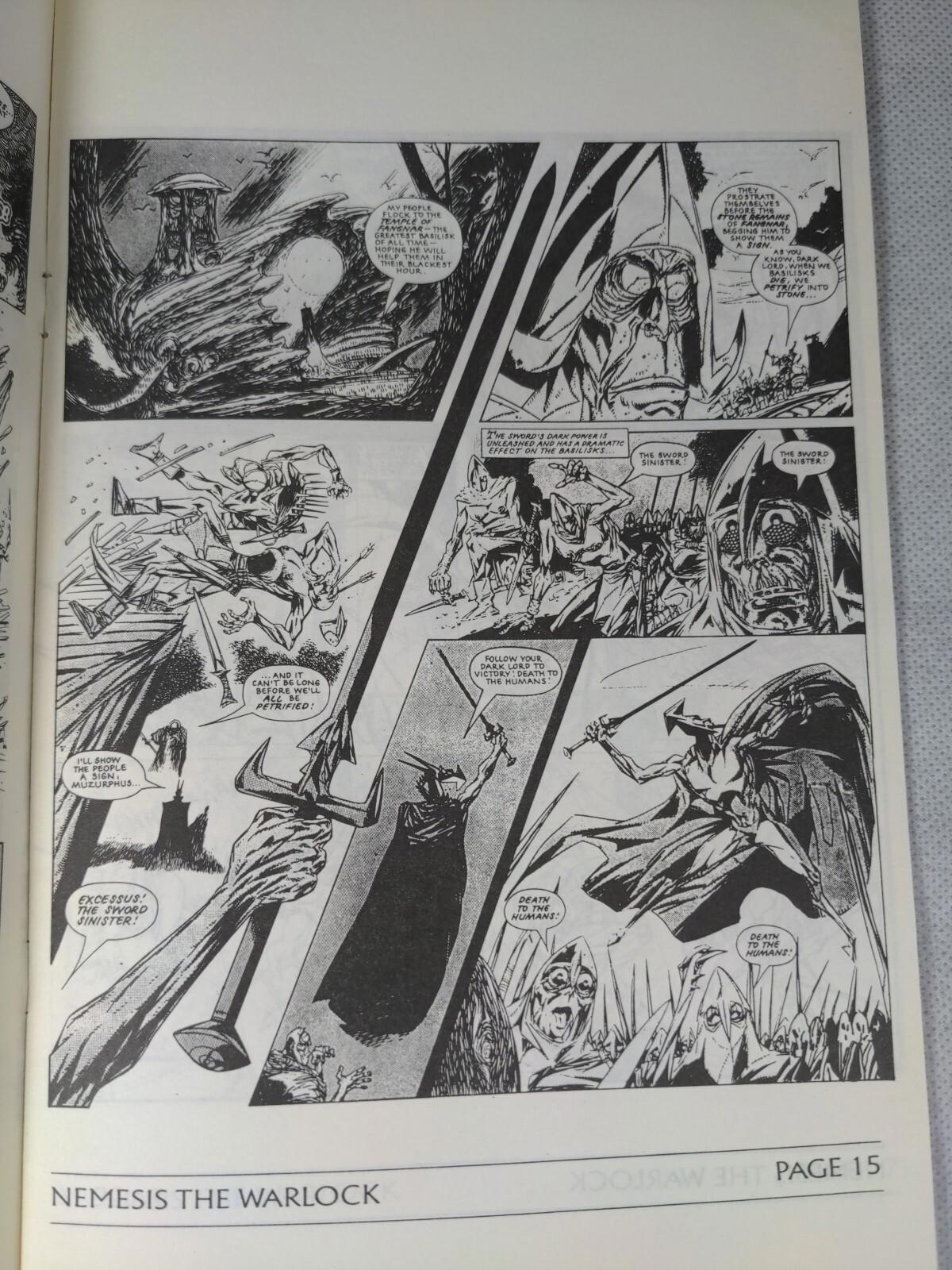 Nemesis The Warlock #4 Fleetway Quality Comics Alien Terror Mils & O'Neil - Retrorama UK