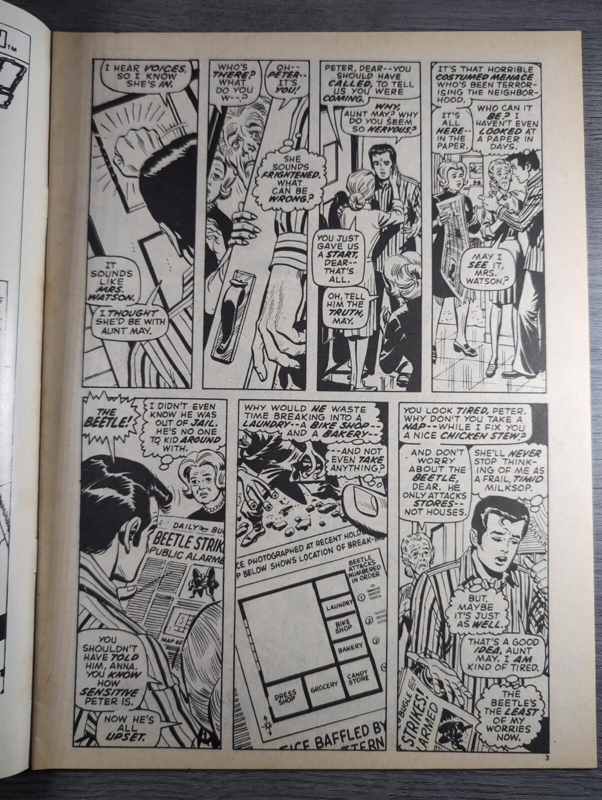 Spider-Man Comics Weekly No 126 Marvel Comics UK 12th July 1975 Vintage Comic