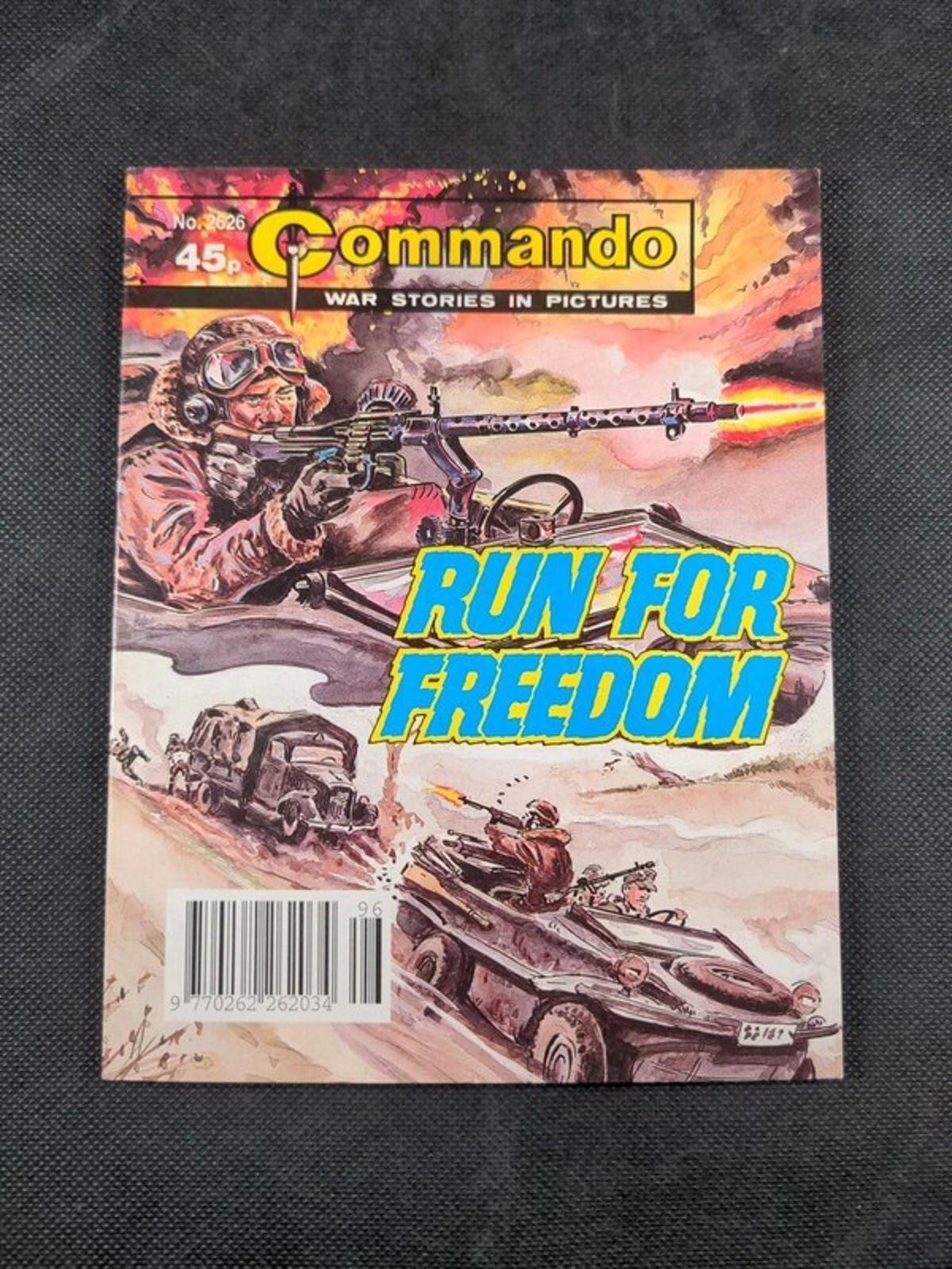 Commando Comic Issue Number 2626 Run For Freedom