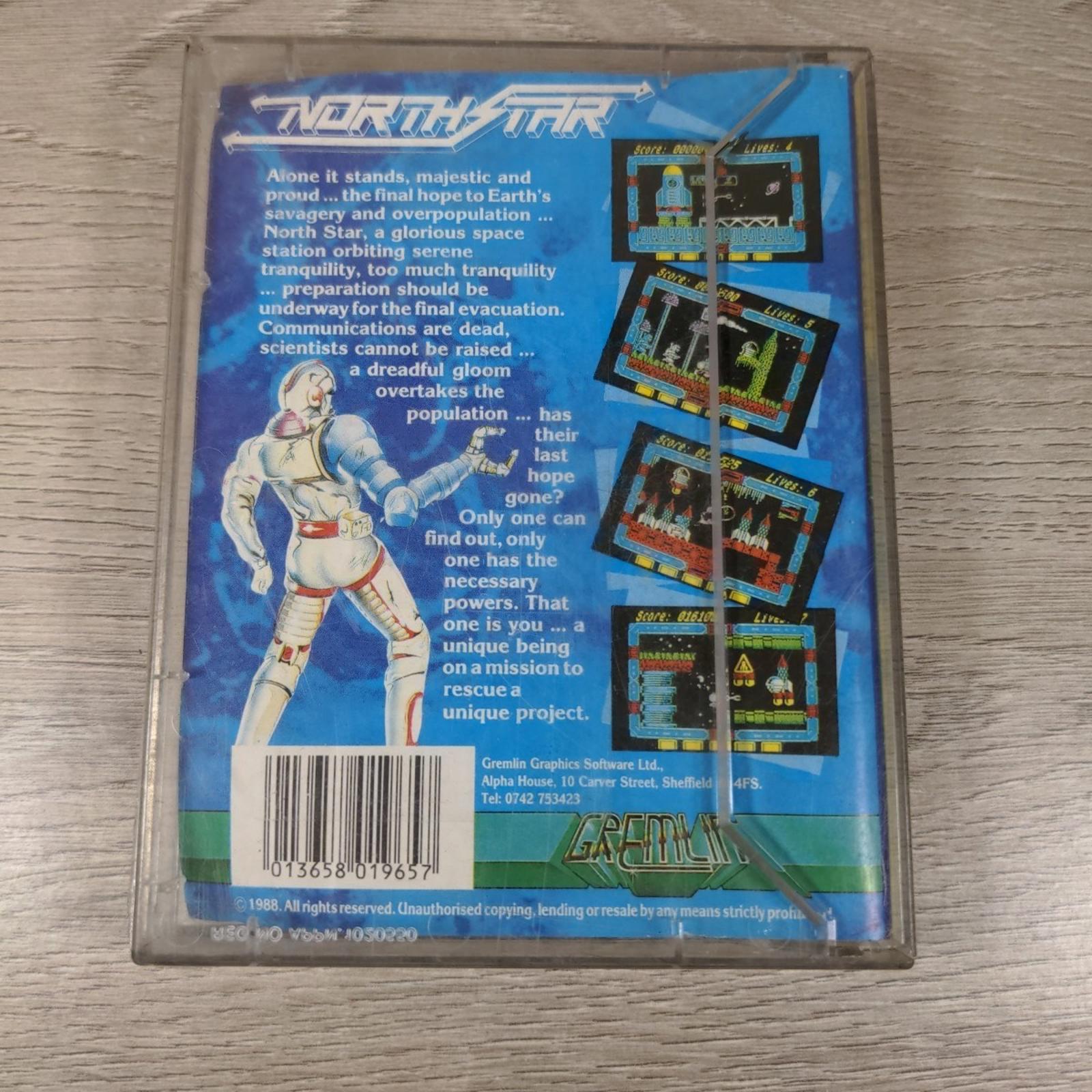 North Star ZX Spectrum 48/128K Game Cassette Gremlin Tested & Working - Retrorama UK