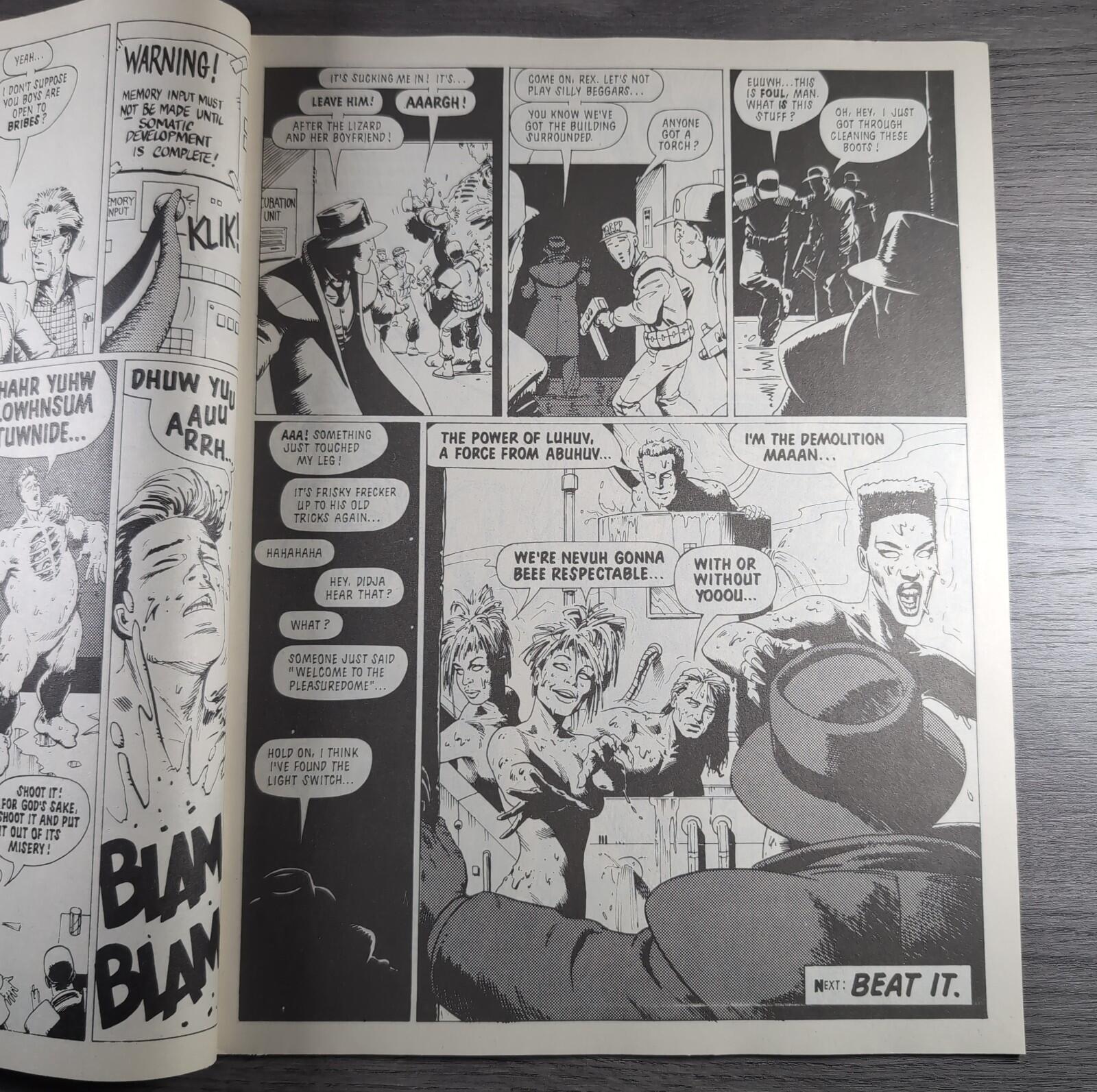 2000AD Prog 567 Featuring Judge Dredd 26th March 1988 Vintage Comic