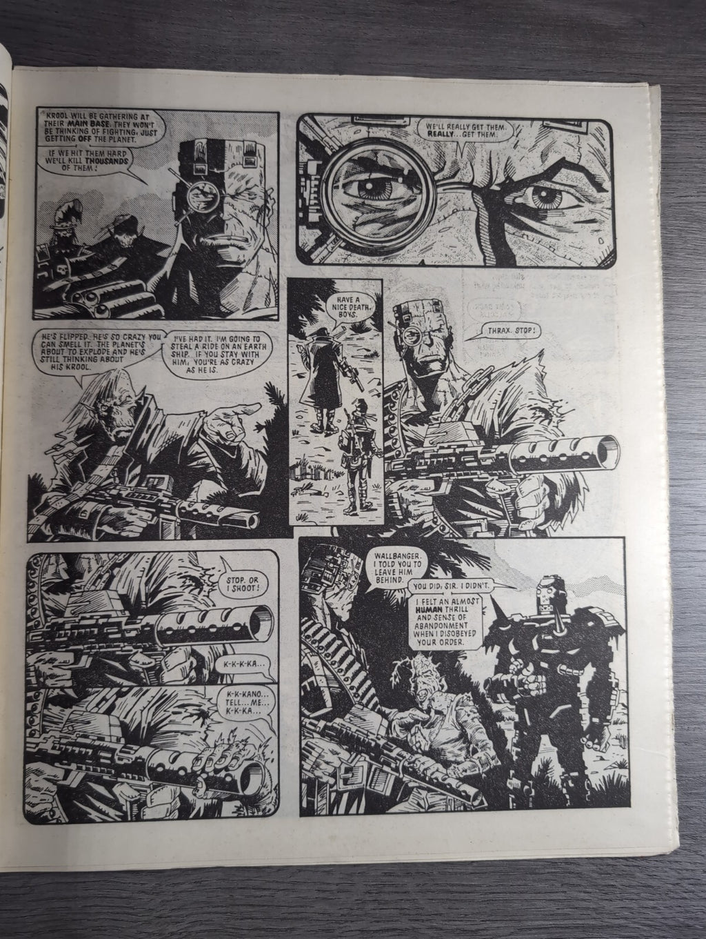 2000AD Prog 515 Featuring Judge Dread Comic 28th March 1987 Vintage Retro Comic