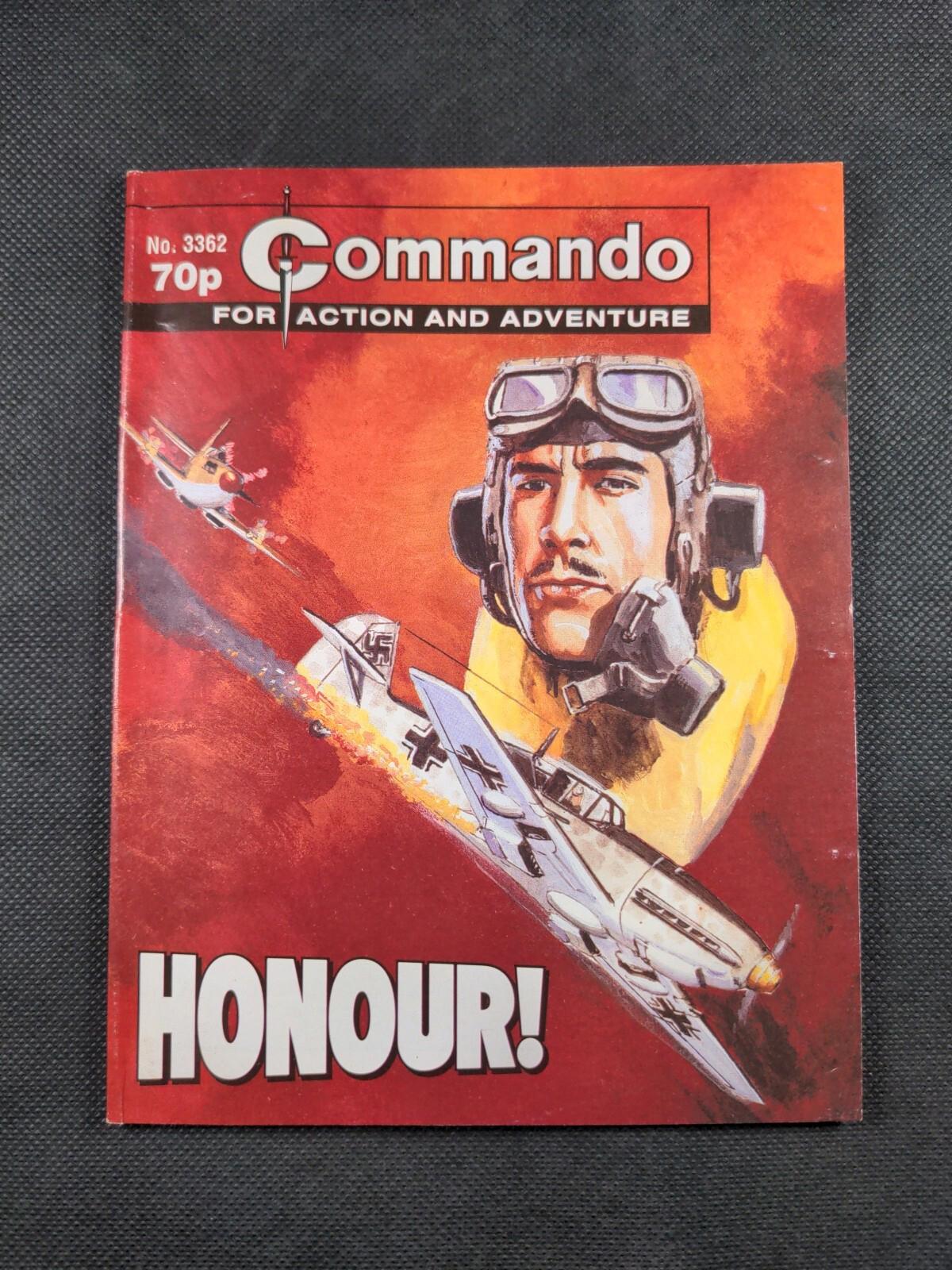 Commando Comic Issue Number 3362 Honour! - Retrorama UK