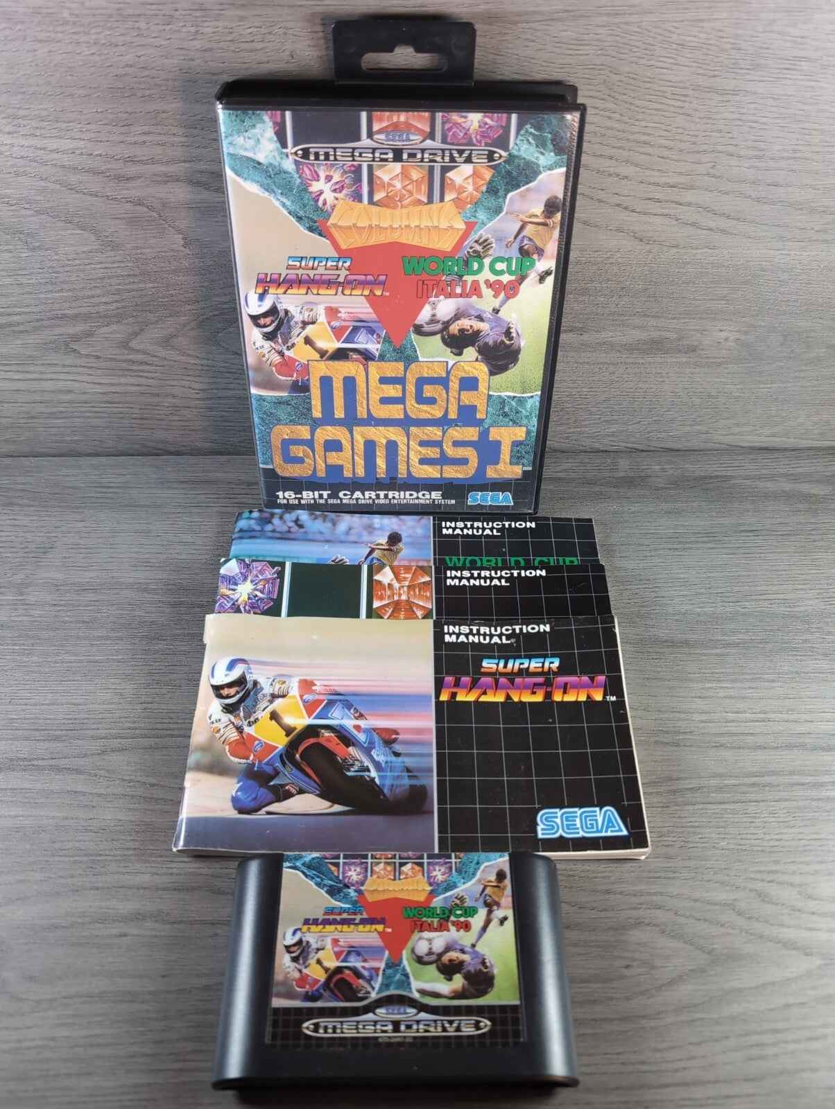 Mega Games I Sega Mega Drive Game Tested & Working UK Pal Region CIB