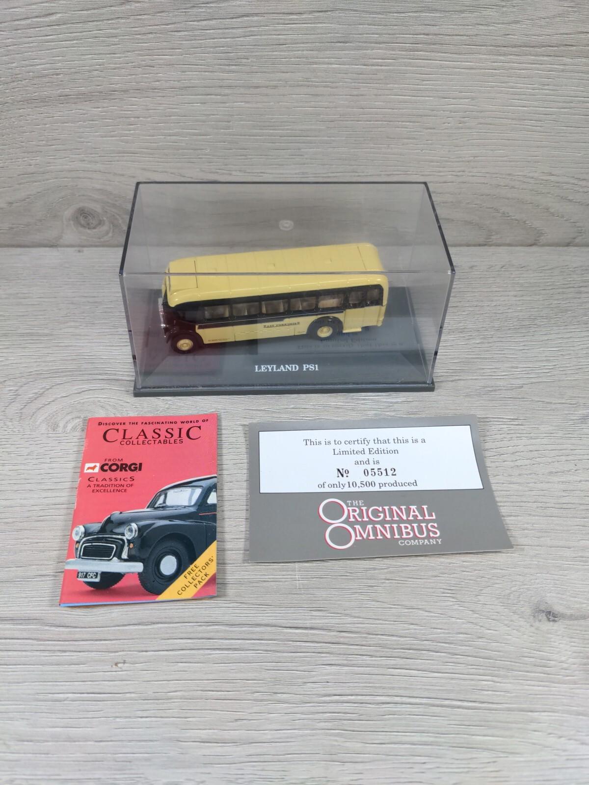 Corgi The Original Omnibus Leyland PS1 East Yorkshire Motor Services No 97836