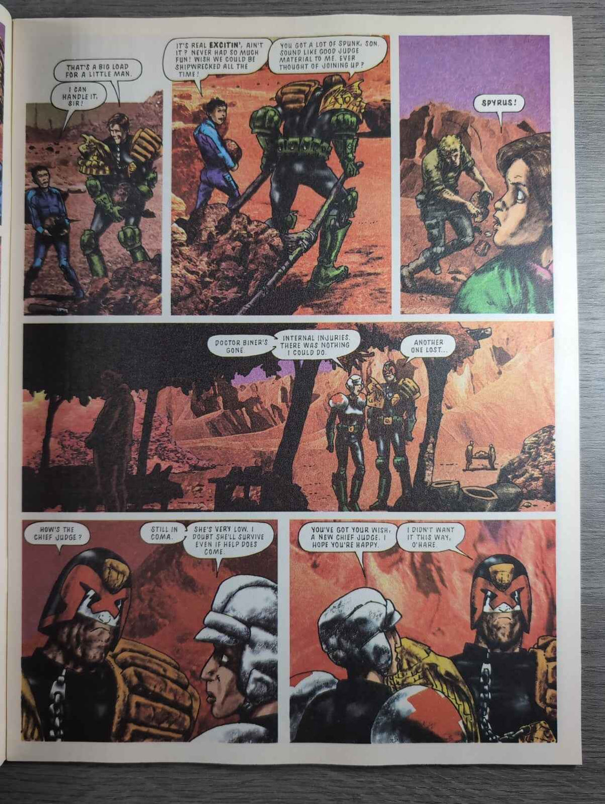 2000AD Prog 911 Featuring Judge Dredd Comic 28th Oct 1994 Vintage Retro Comic