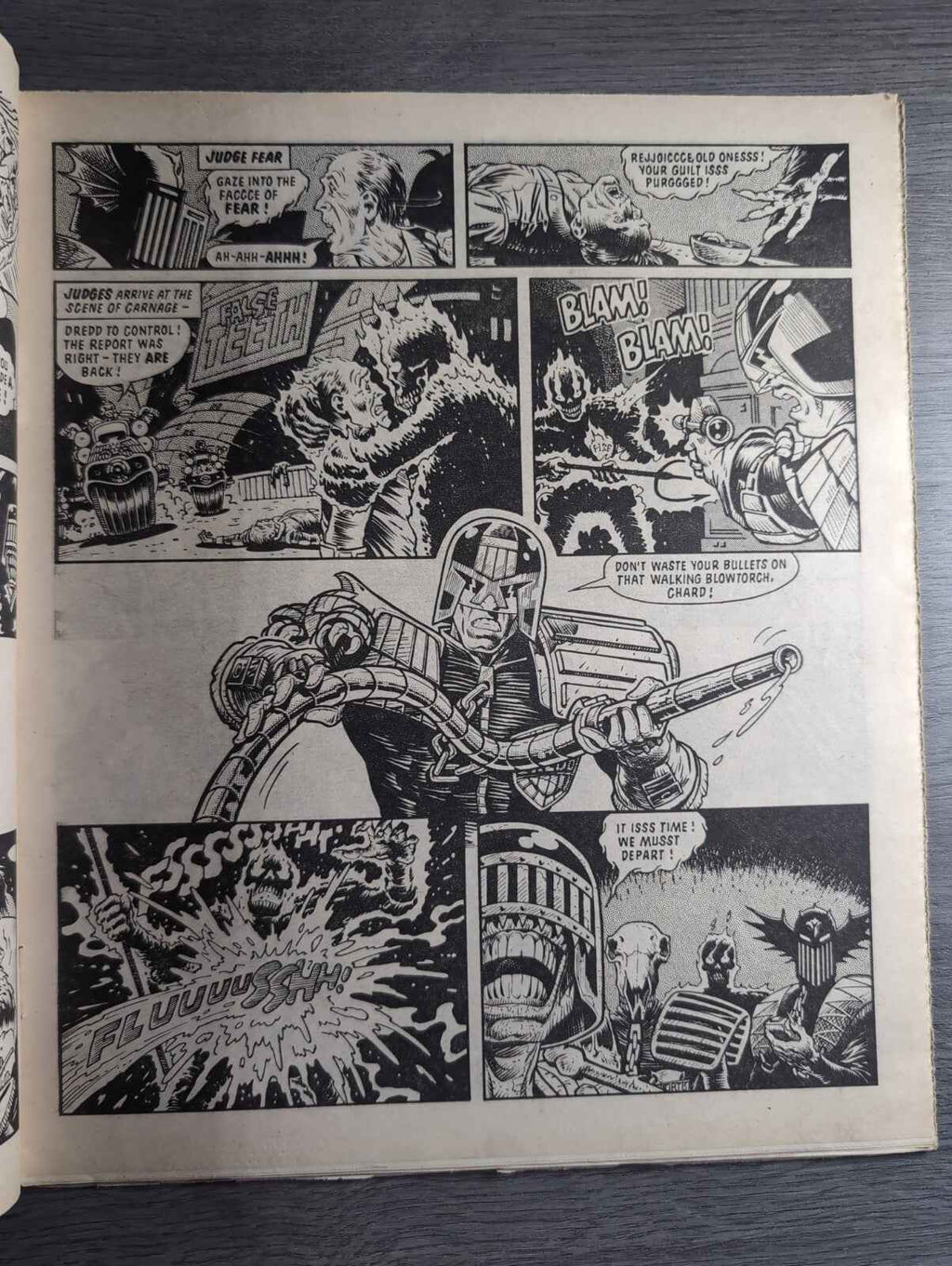 2000AD Prog 420 Featuring Judge Dread Comic 1st June 1985 Vintage Retro Comic