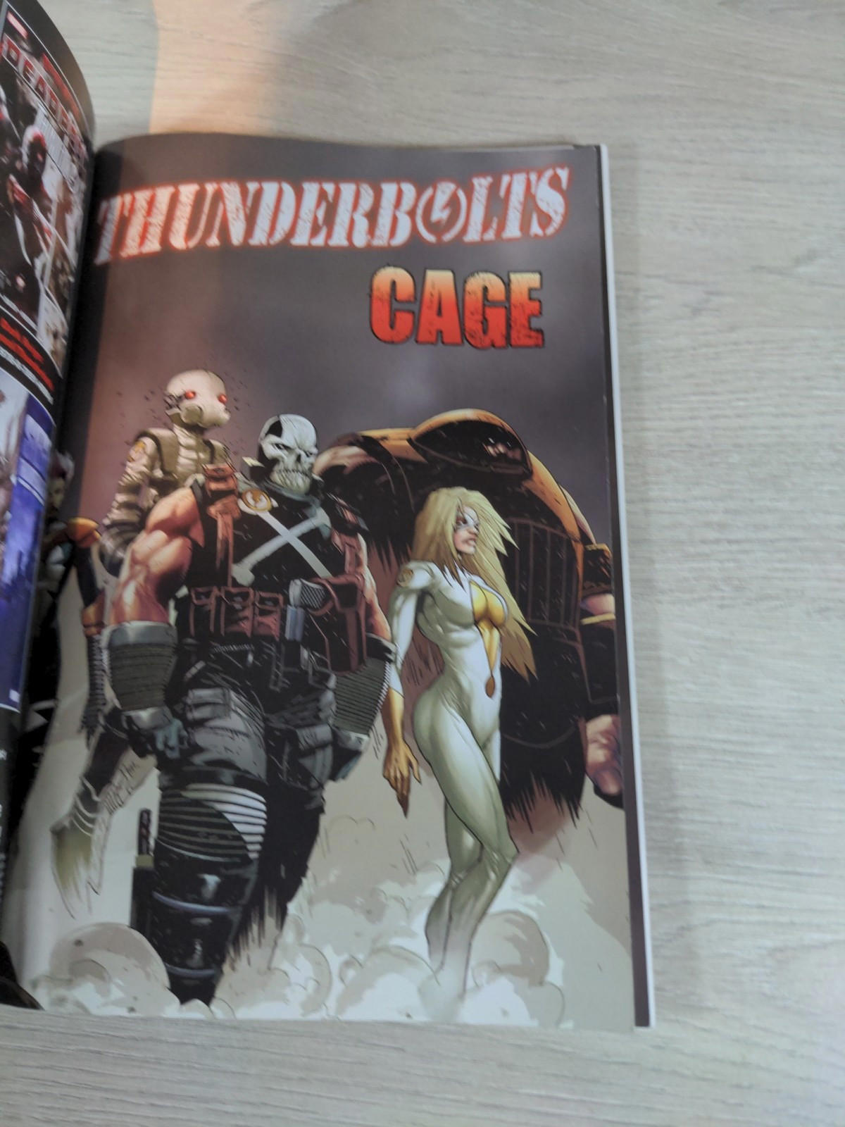 Thunderbolts Cage by J Parker Marvel Graphic Novel Paperback 2011 Graphic Novel