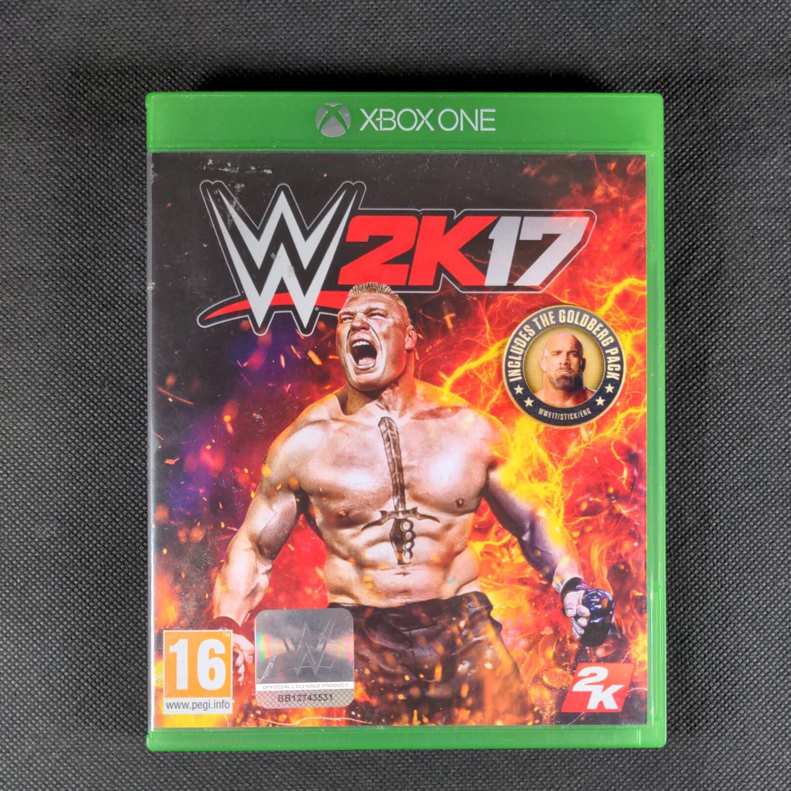 WWE 2K17 Xbox One Game Age 16+ Manual Included