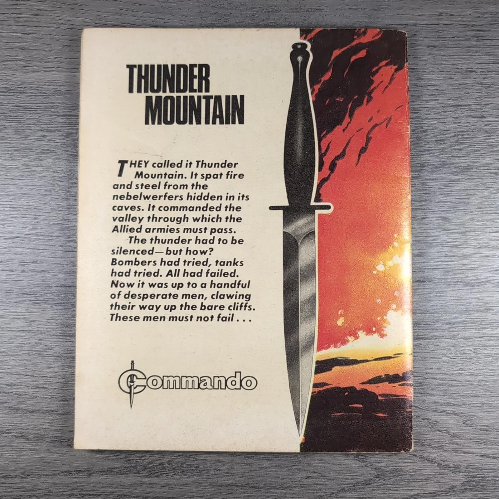 Commando Comic Issue Number 842 Thunder Mountain