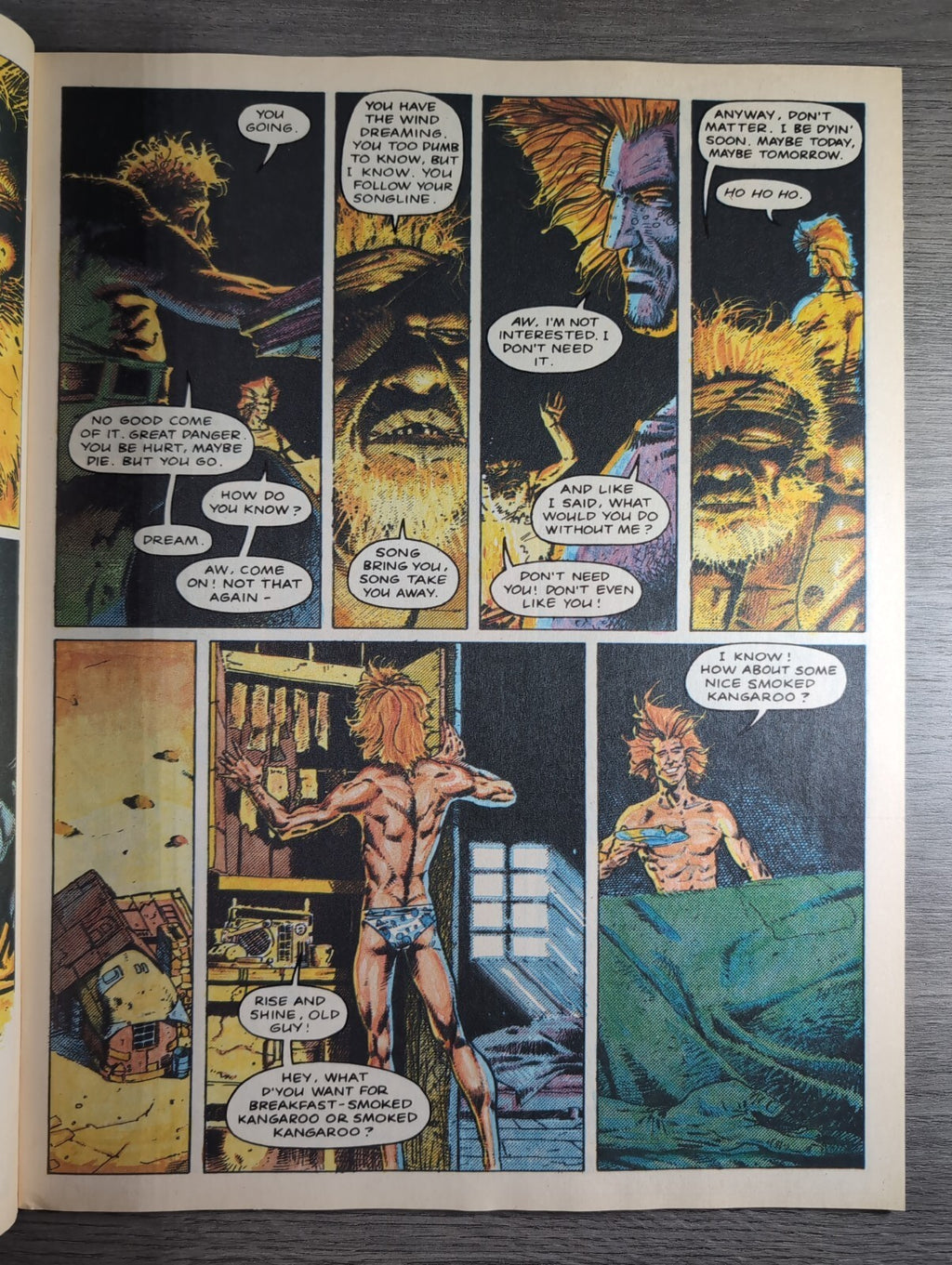 2000AD Prog 654 Featuring Judge Dread Comic 25th Nov 1989 Vintage Retro Comic - Retrorama UK