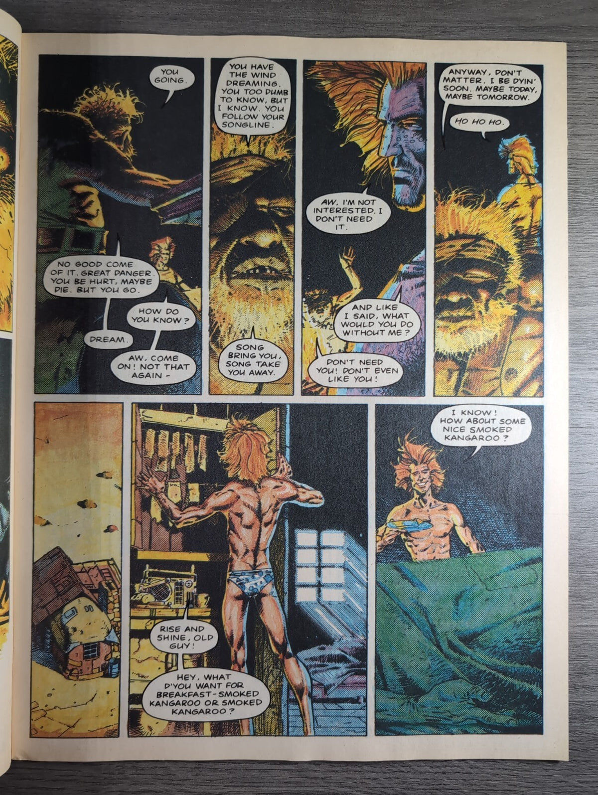 2000AD Prog 654 Featuring Judge Dread Comic 25th Nov 1989 Vintage Retro Comic - Retrorama UK