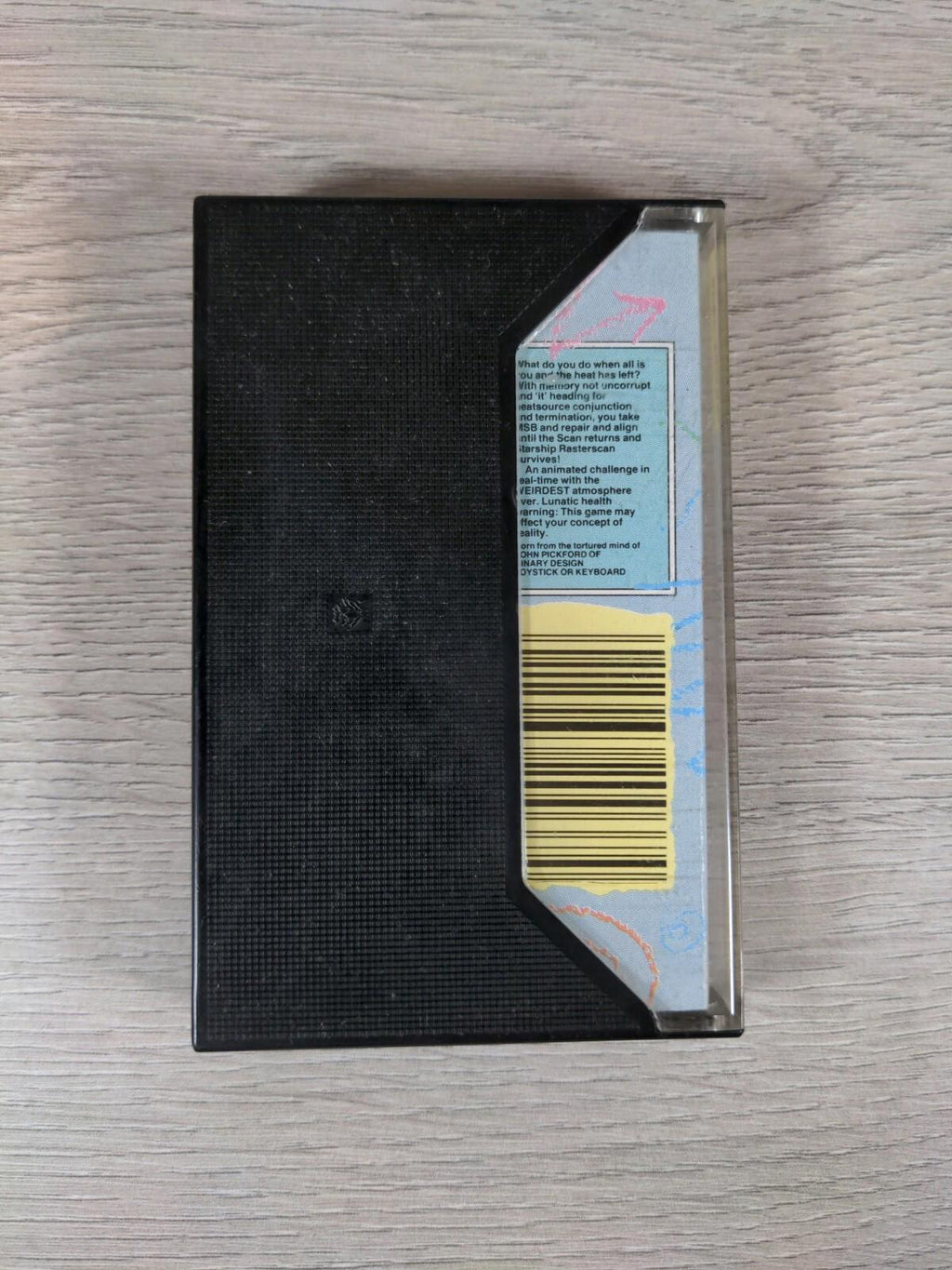 Rasterscan ZX Spectrum 48K 128K Game Cassette Tape Tested & Working Retro Game