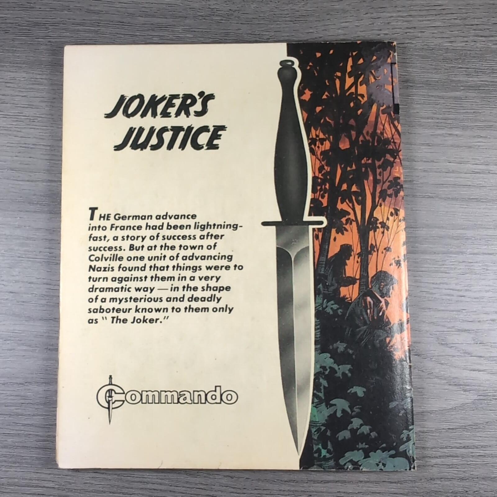 Commando Comic Issue Number 1413 Jokers Justice