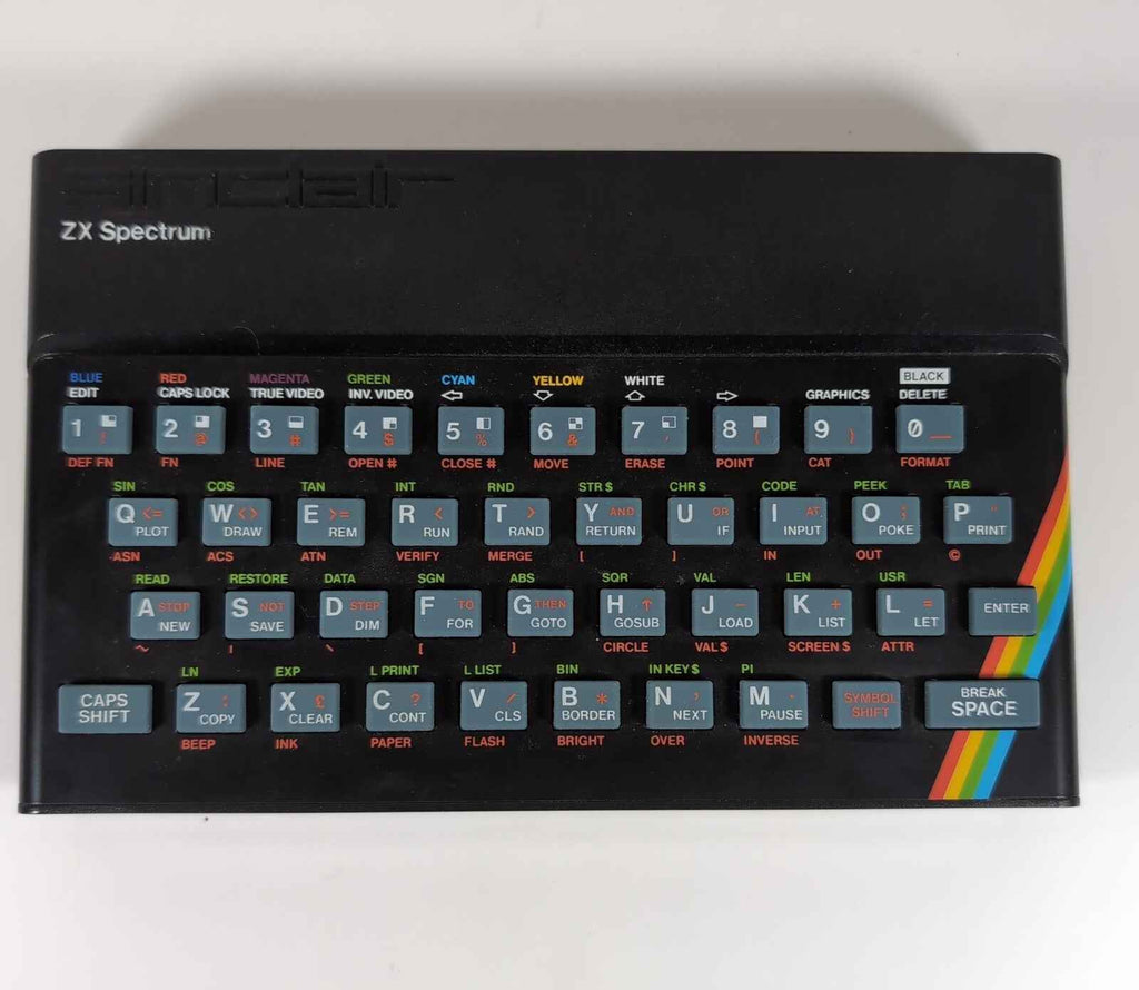 Sinclair ZX Spectrum 16k Personal Computer Rubber Keys Tested & Working