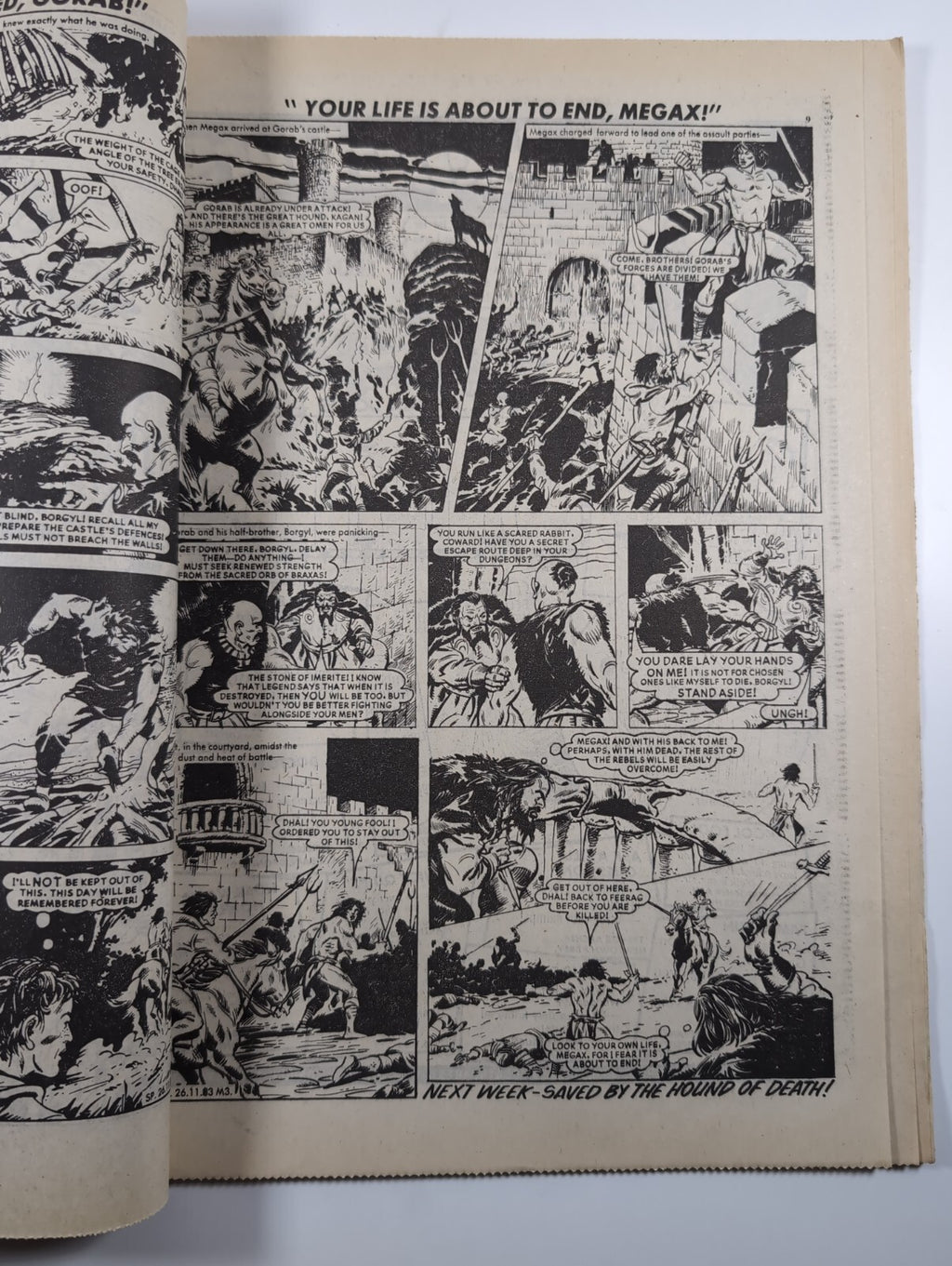 Spike Comic Issue No. 45 Nov 26th 1983 D.C Thomson Vintage Retro Comic