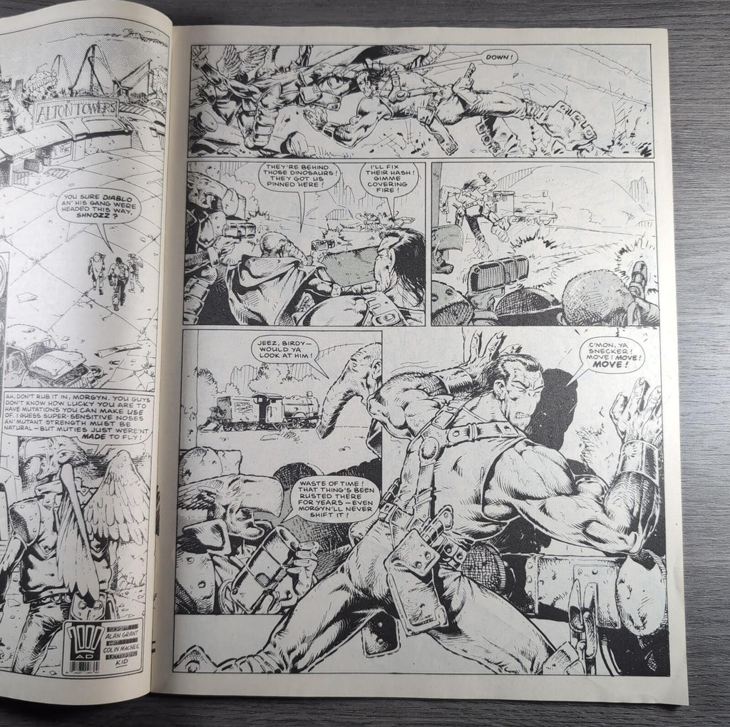 2000AD Prog 579 Featuring Judge Dredd 18th June 1988 Vintage Comic