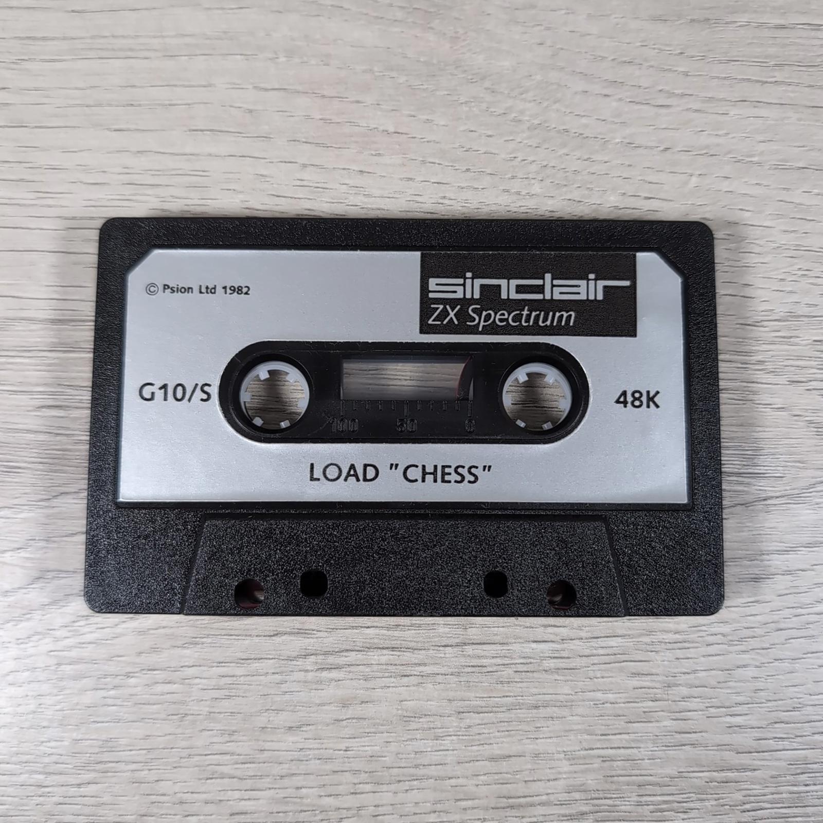 Chess ZX Spectrum 48K Game Cassette Psion Tested & Working