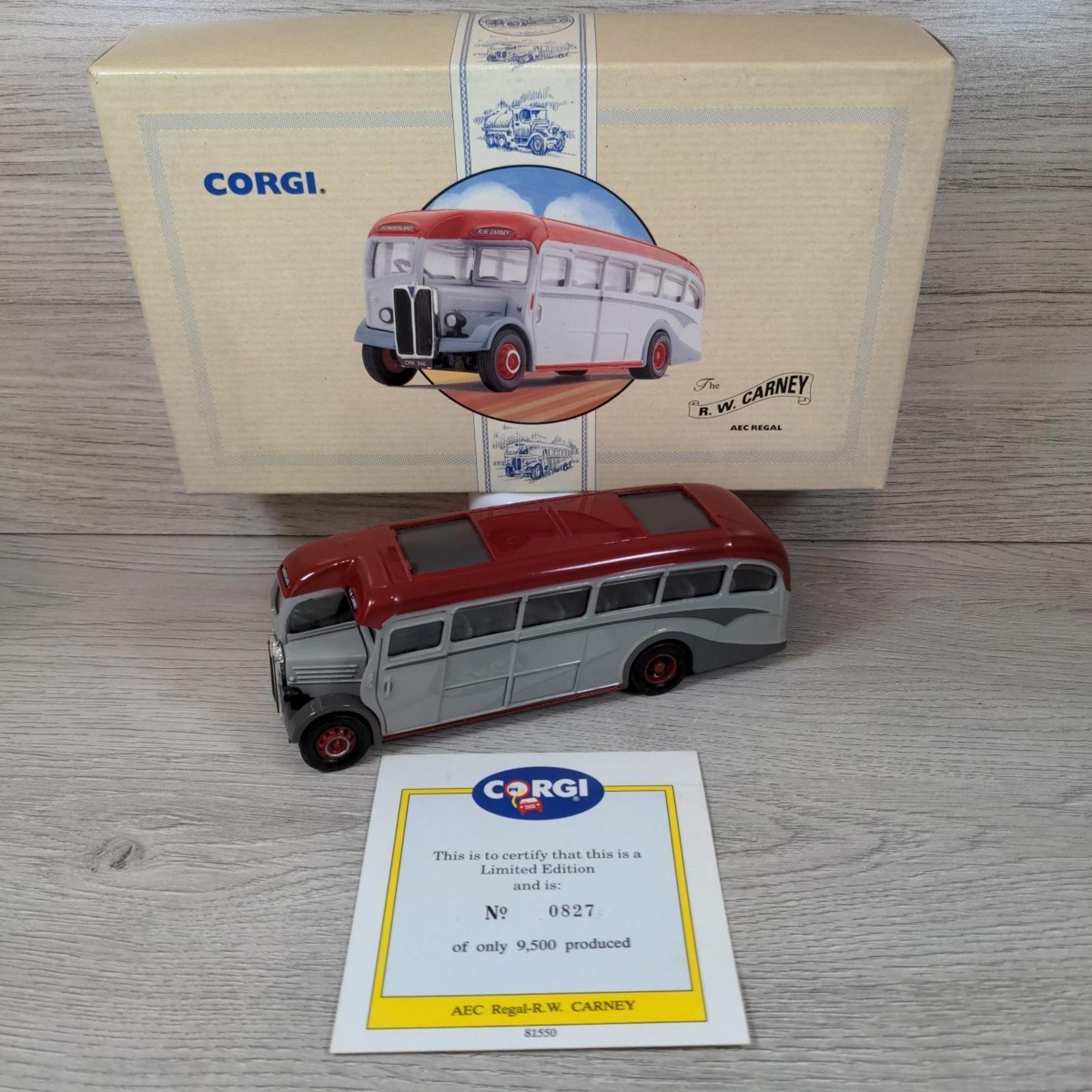 Corgi Classic Commercials 97193 The R.W. Carney AEC Regal Die-Cast Model